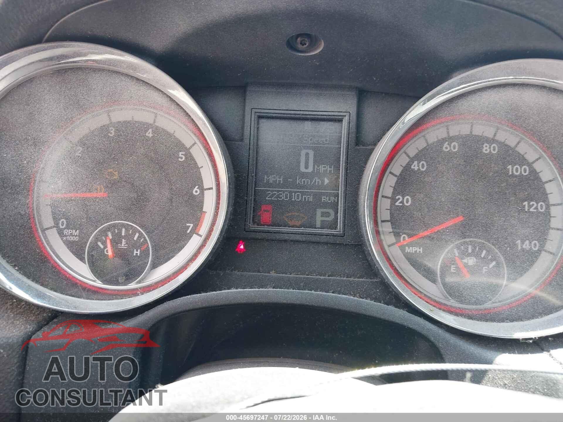 DODGE DURANGO 2013 - 1C4RDJDGXDC616558