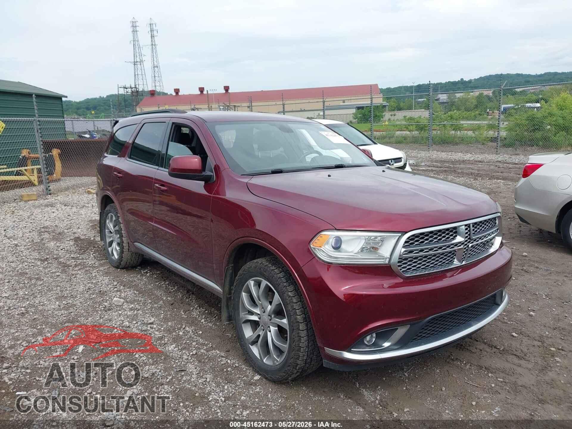 DODGE DURANGO 2018 - 1C4RDJAG8JC497392