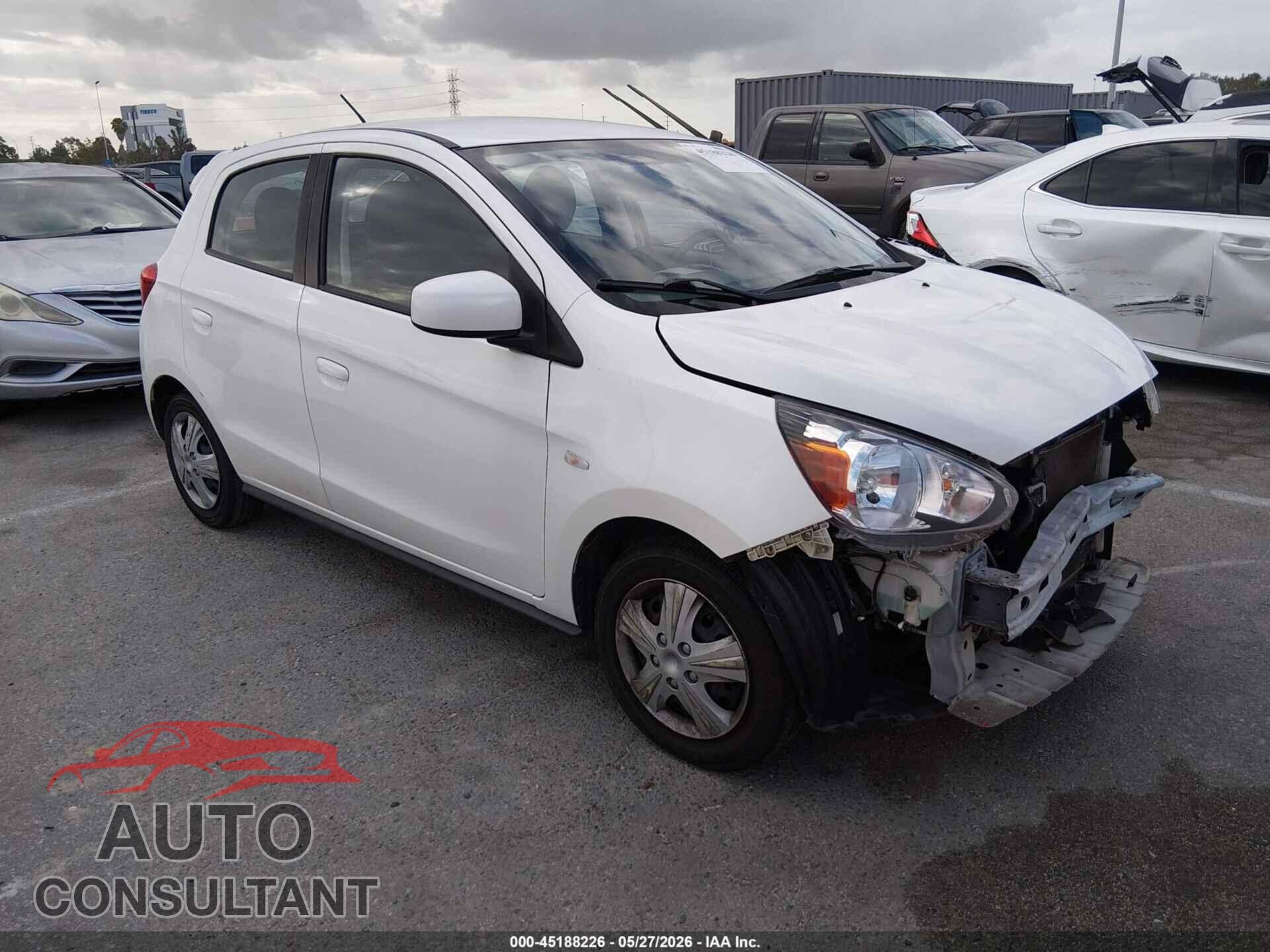 MITSUBISHI MIRAGE 2019 - ML32A3HJ6KH013816