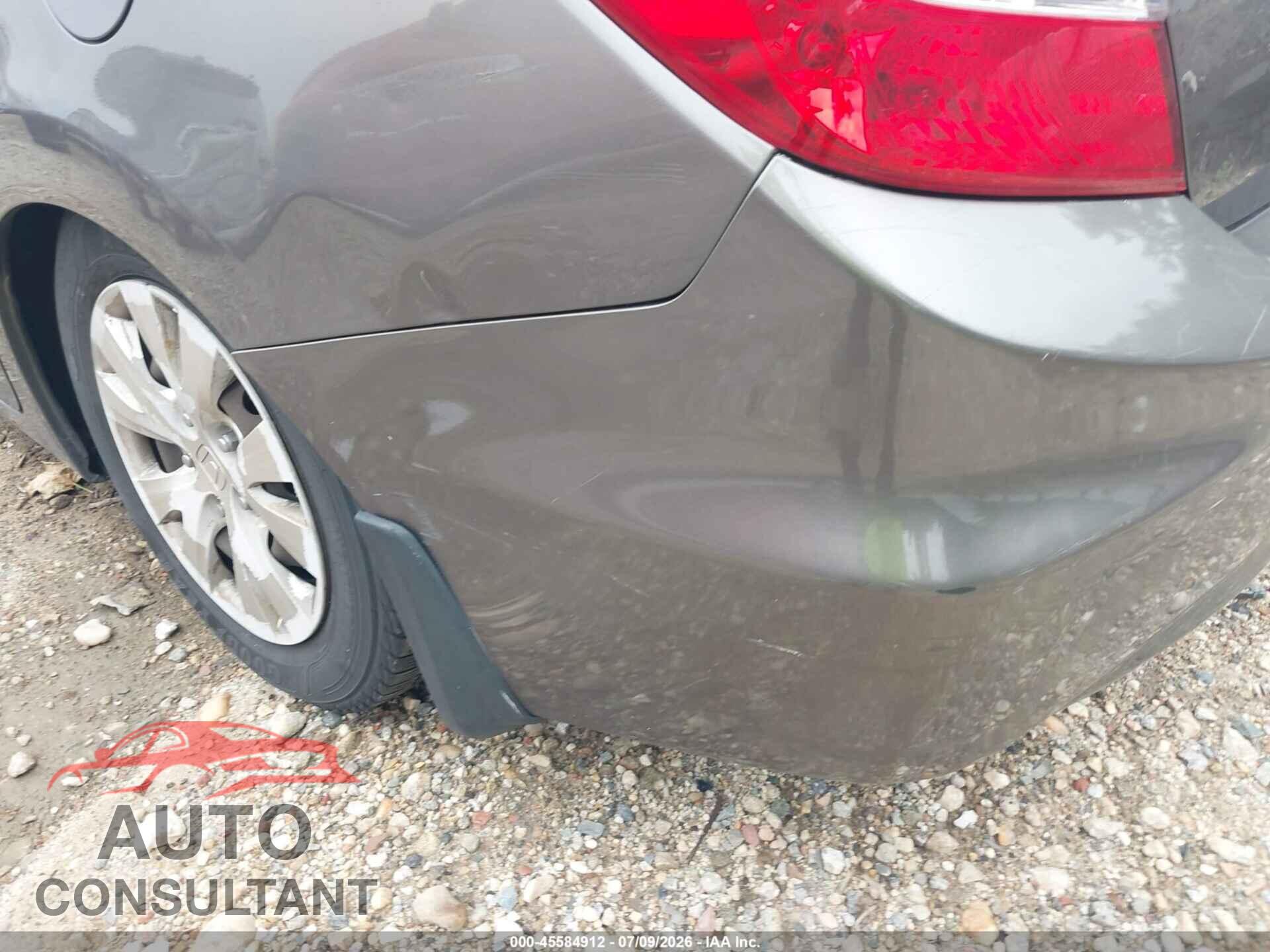 HONDA CIVIC 2012 - 19XFB2F53CE015350