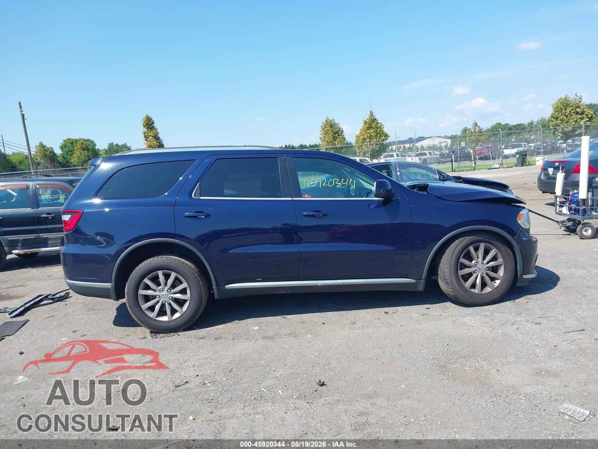 DODGE DURANGO 2017 - 1C4RDHAG5HC724444