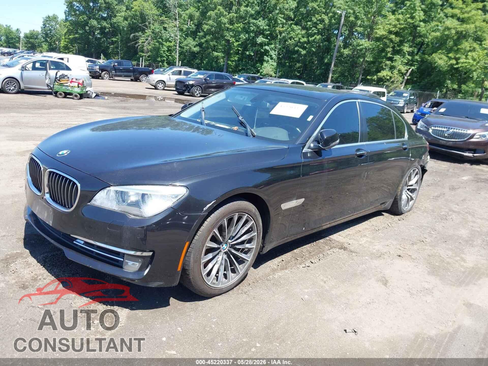 BMW 740LI 2013 - WBAYF4C51DDE23863
