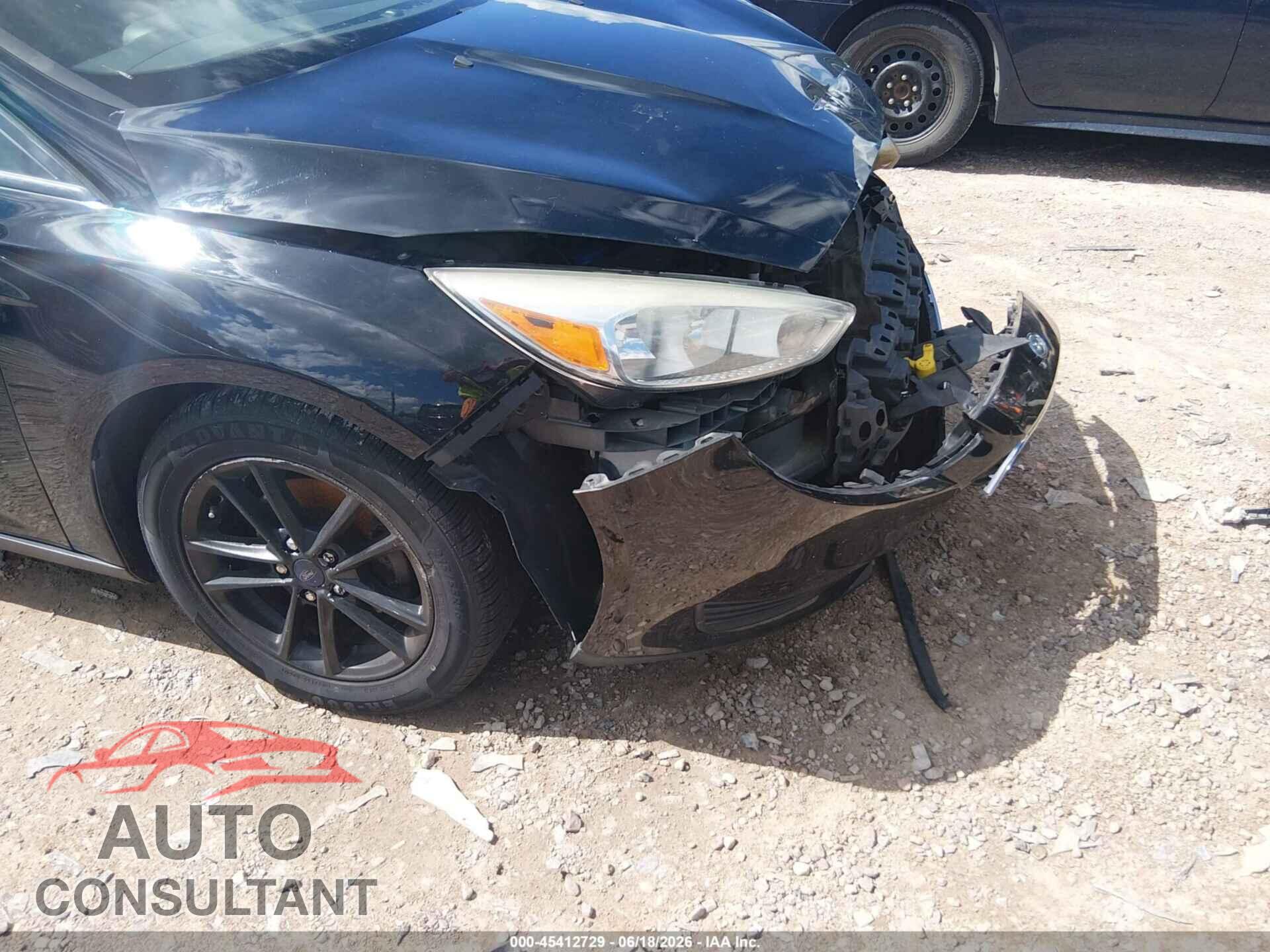 FORD FOCUS 2017 - 1FADP3F25HL212271