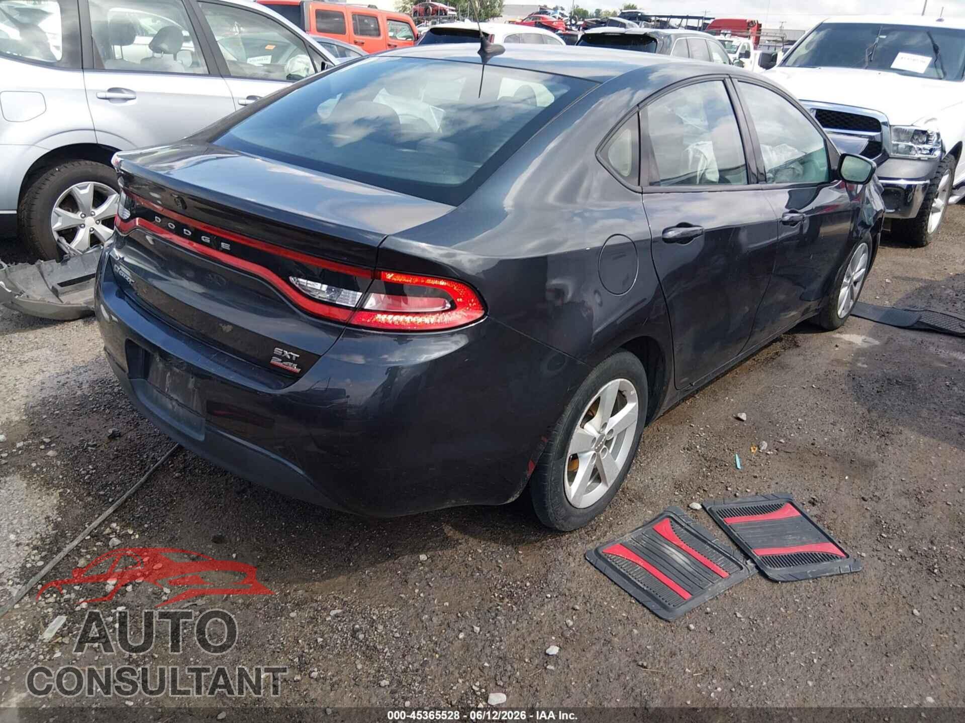 DODGE DART 2014 - 1C3CDFBB5ED745690