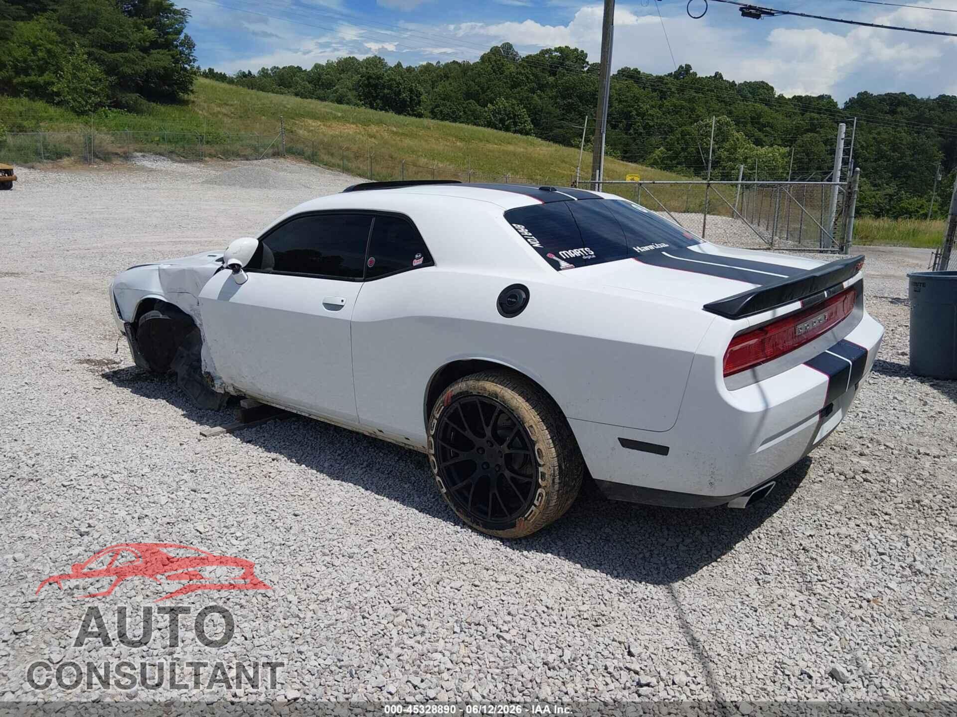 DODGE CHALLENGER 2012 - 2C3CDYBT3CH275356
