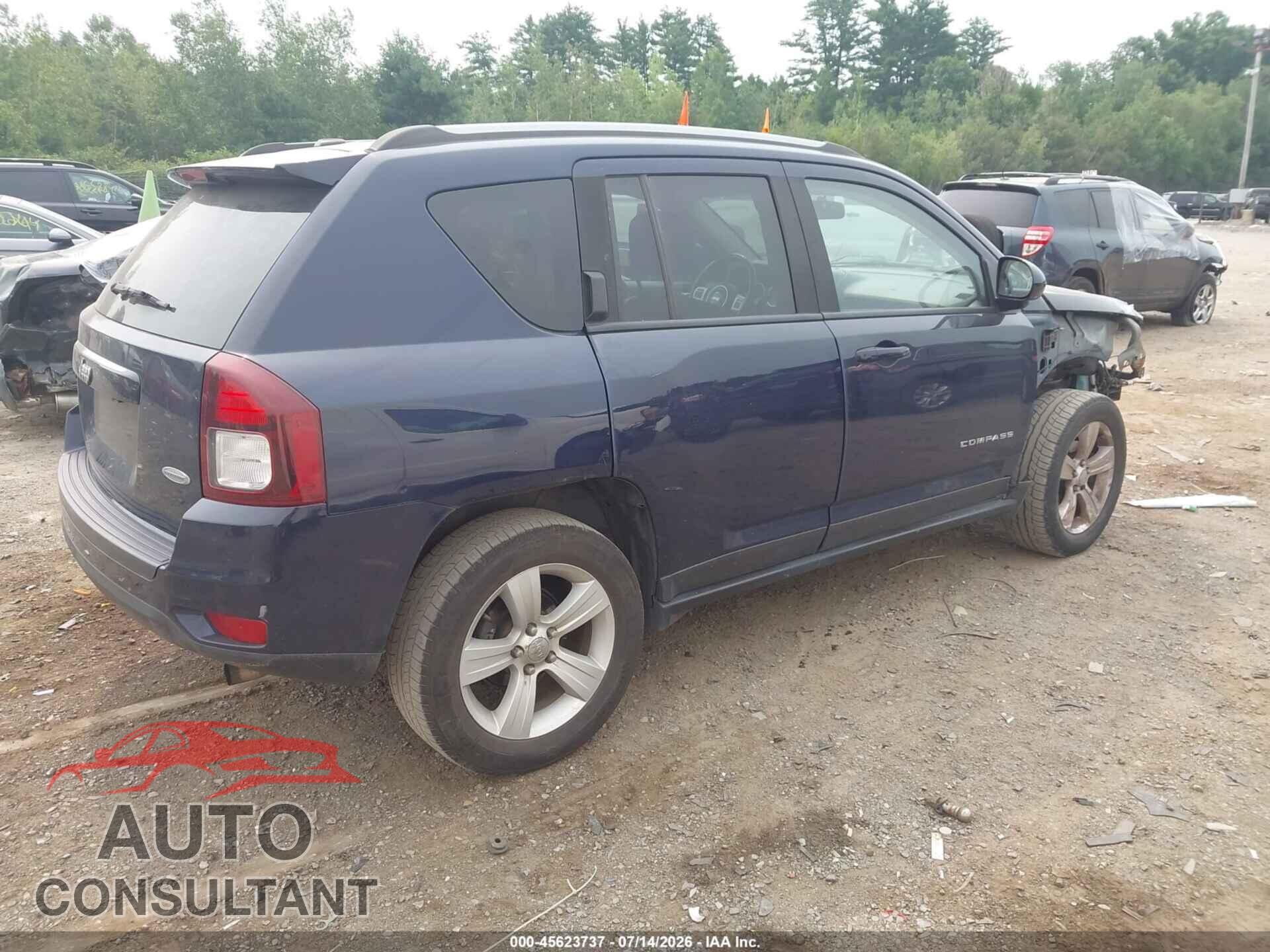 JEEP COMPASS 2017 - 1C4NJDEB6HD105568