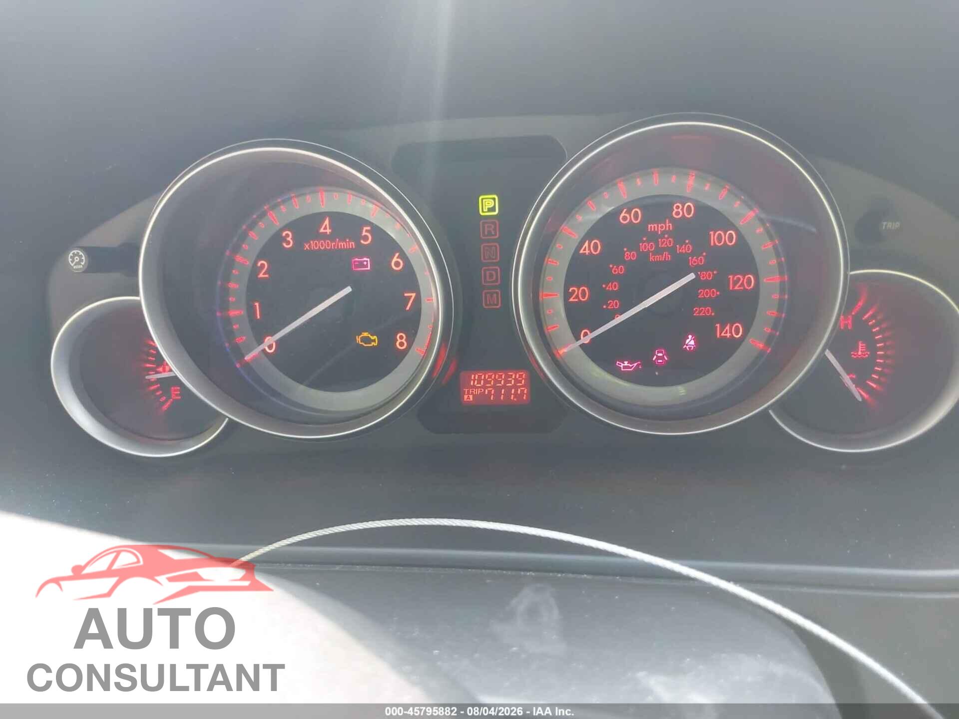 MAZDA CX-9 2012 - JM3TB3DVXC0364470