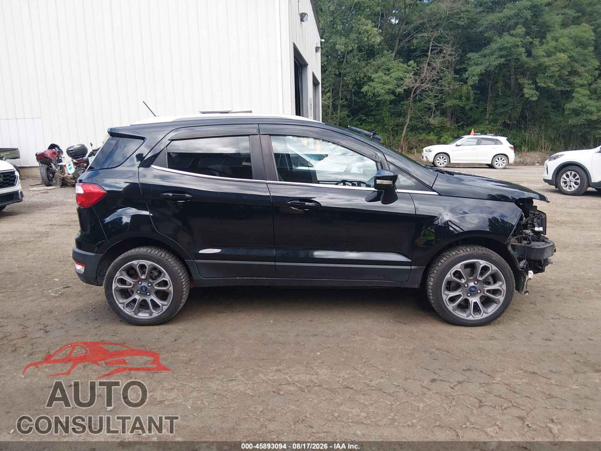 FORD ECOSPORT 2020 - MAJ6S3KL7LC318476