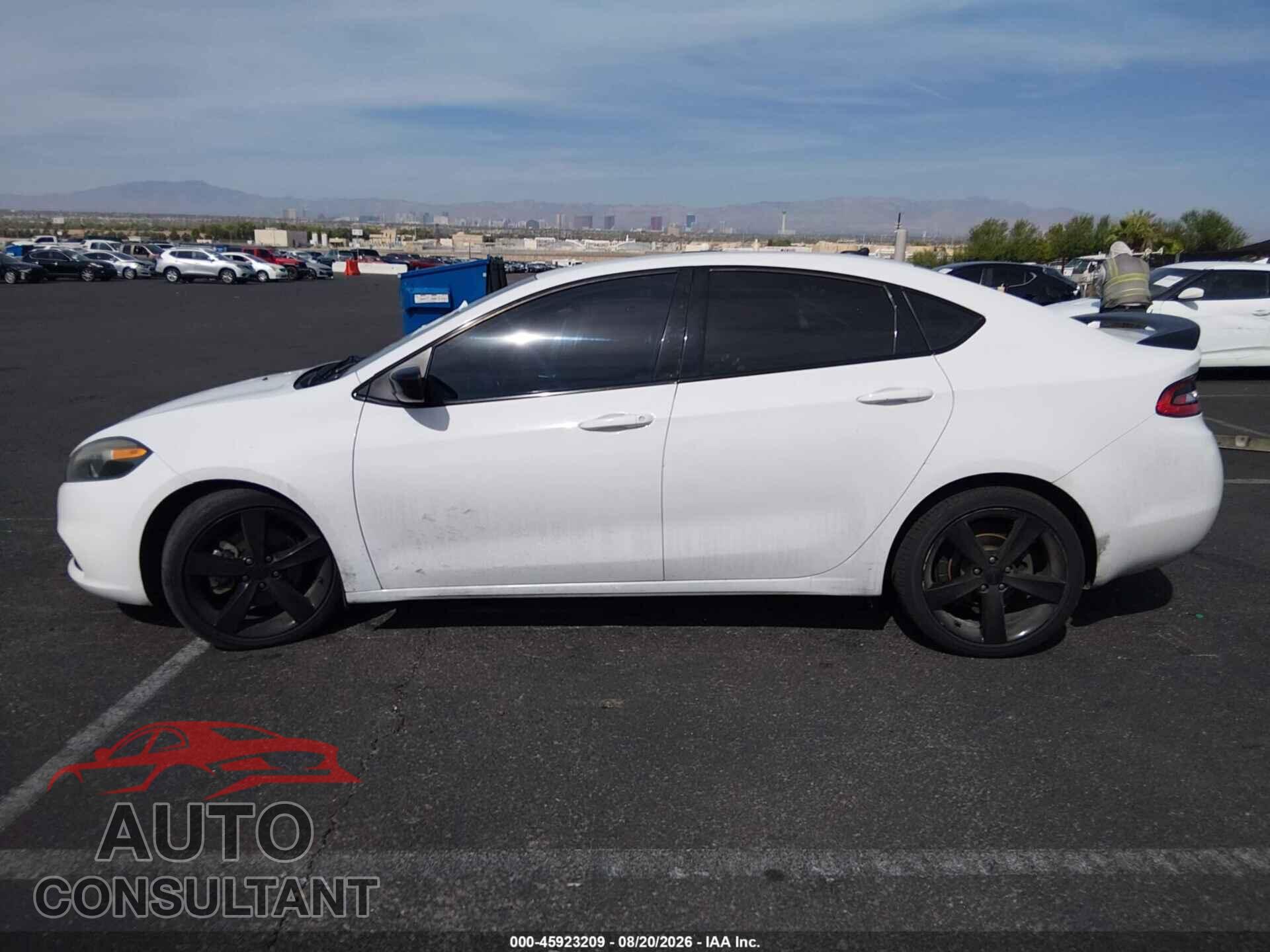 DODGE DART 2015 - 1C3CDFBB9FD200240