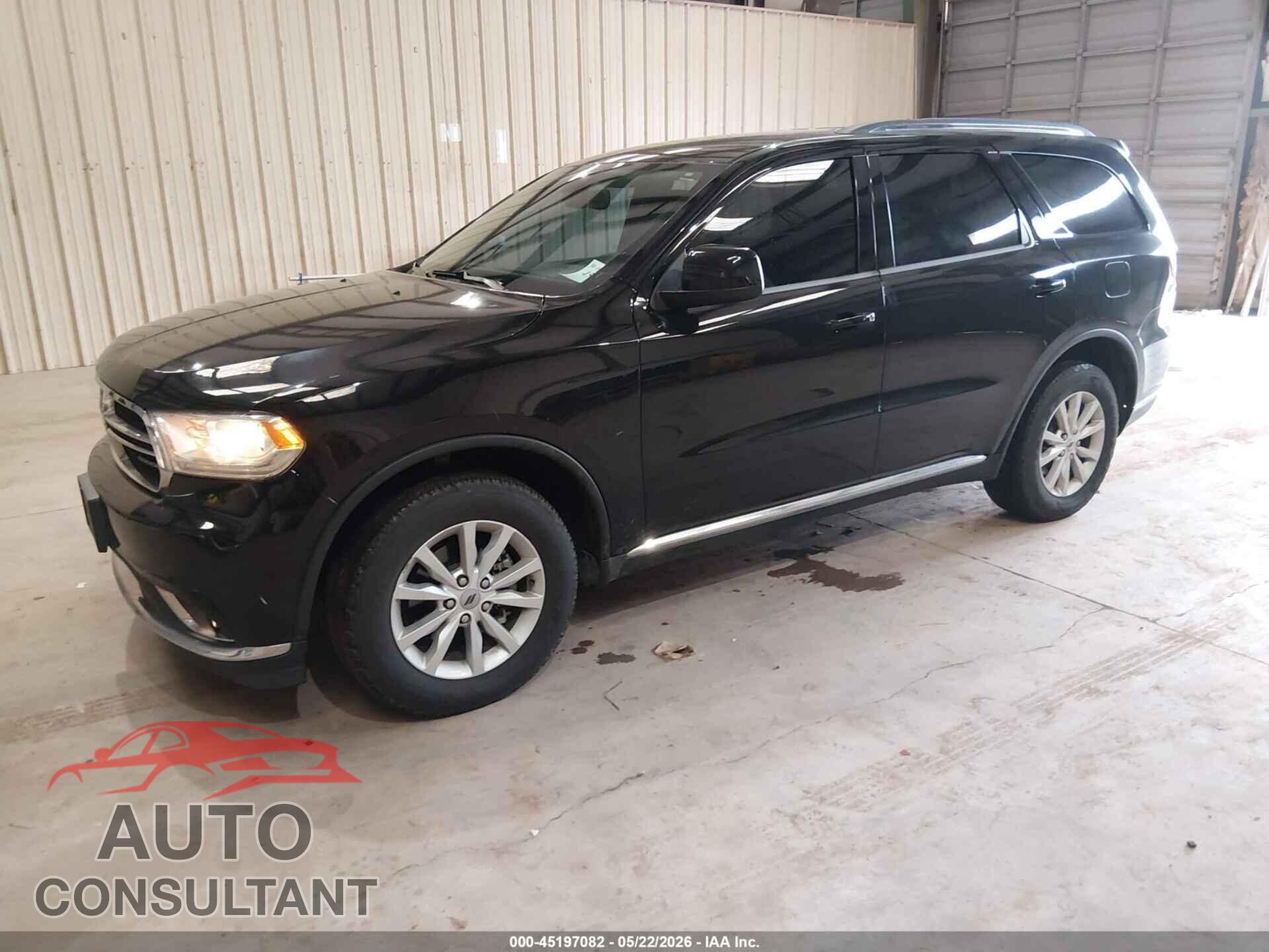 DODGE DURANGO 2019 - 1C4RDJAG4KC744439
