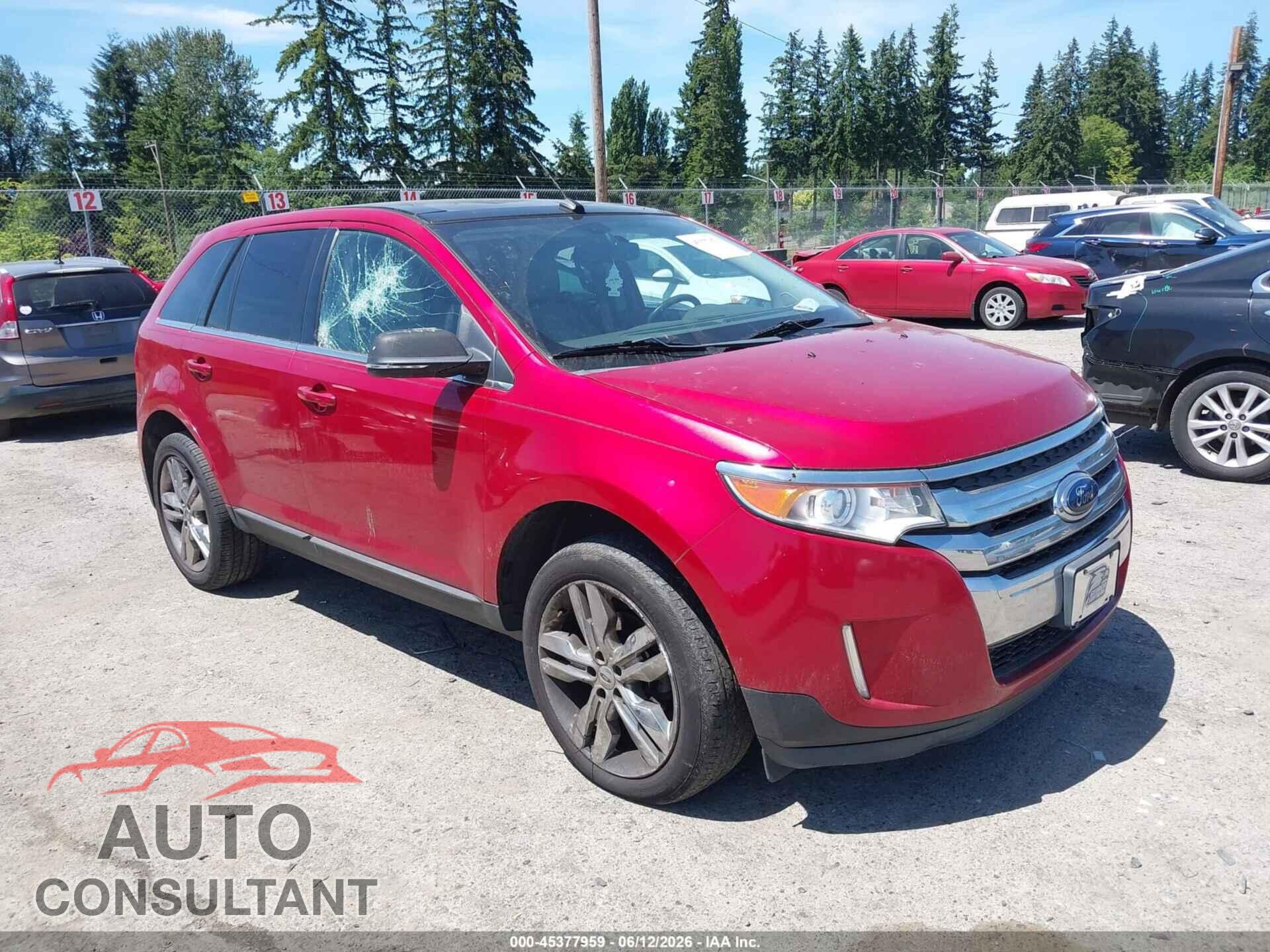 FORD EDGE 2012 - 2FMDK3KC8CBA41043