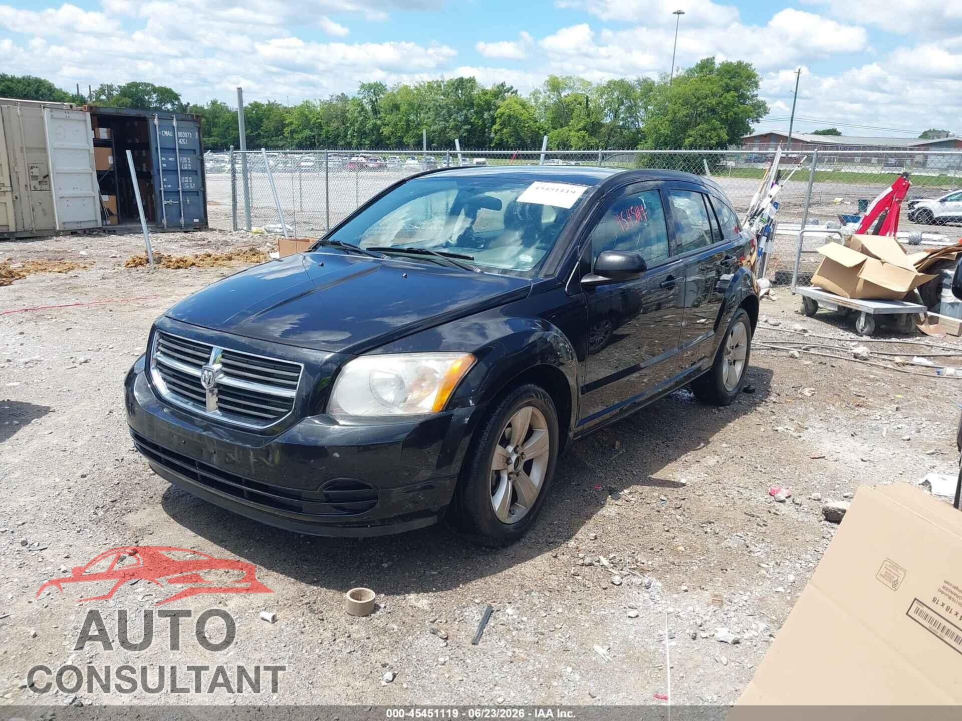 DODGE CALIBER 2010 - 1B3CB4HA5AD663314