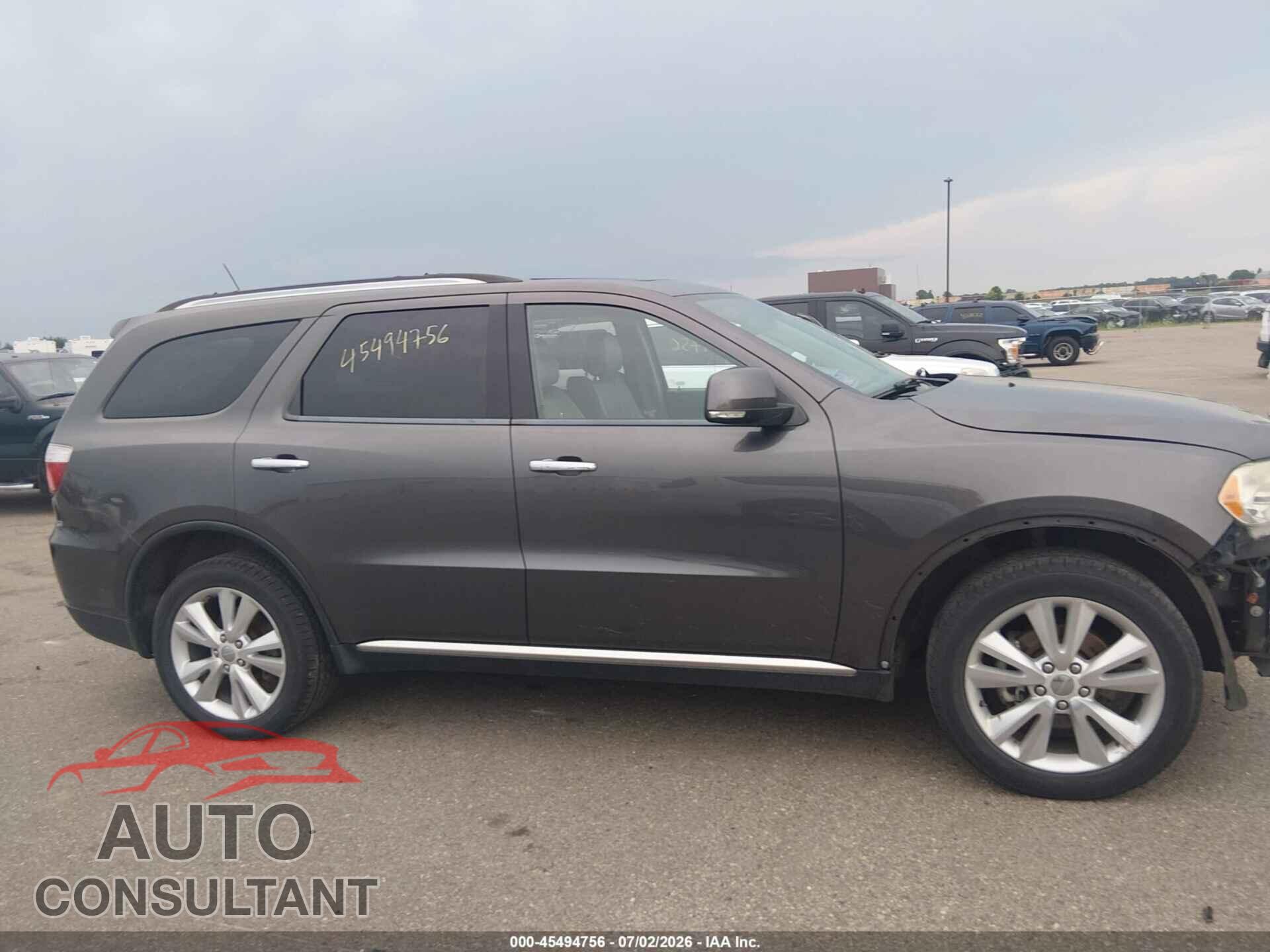 DODGE DURANGO 2013 - 1C4RDJDG2DC699029
