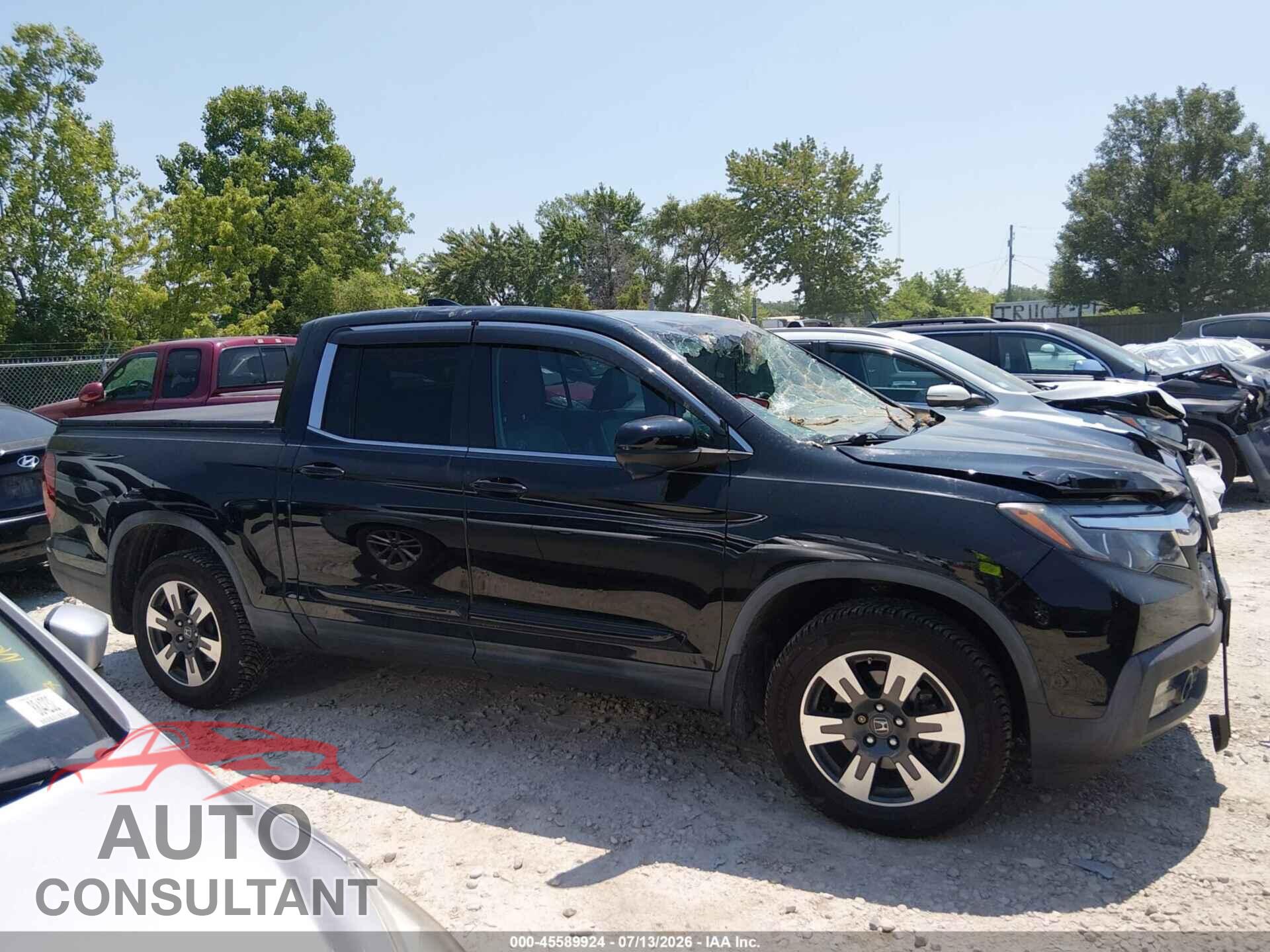 HONDA RIDGELINE 2017 - 5FPYK3F61HB028985