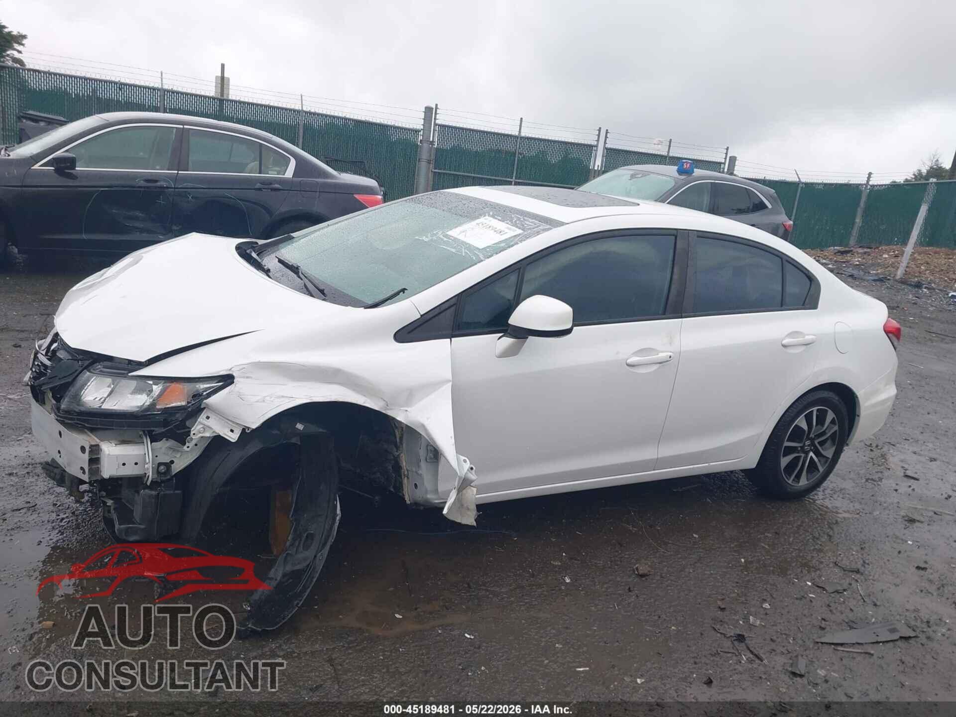 HONDA CIVIC 2013 - 19XFB2F94DE258881