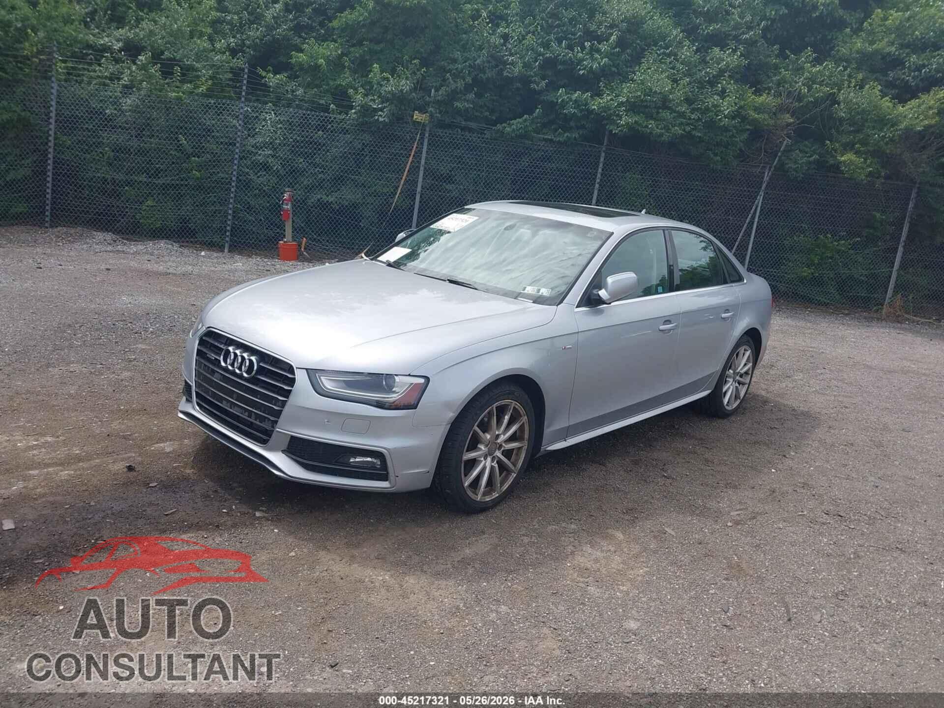 AUDI A4 2015 - WAUBFAFL1FN015355