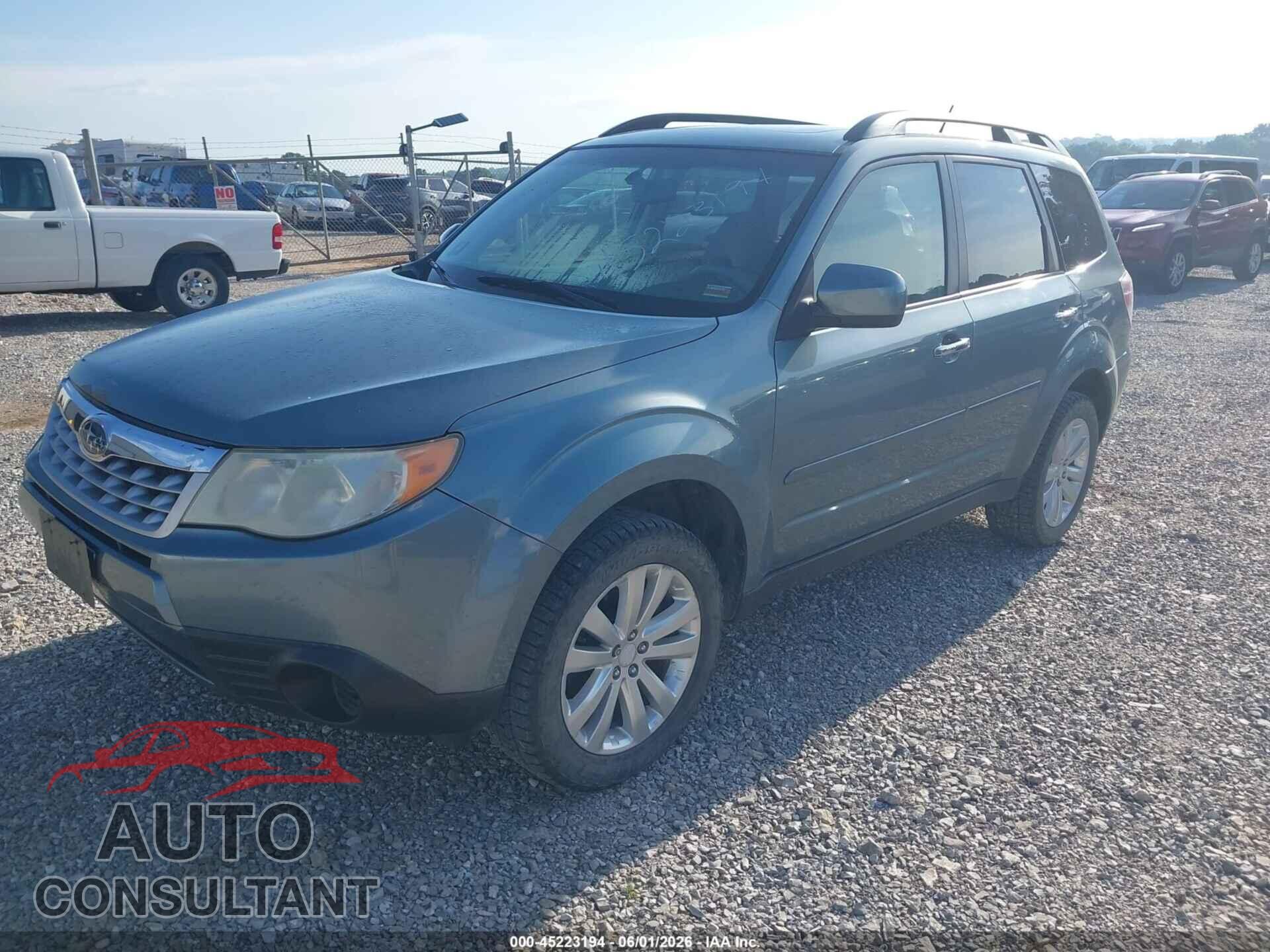 SUBARU FORESTER 2012 - JF2SHBDC8CH431954