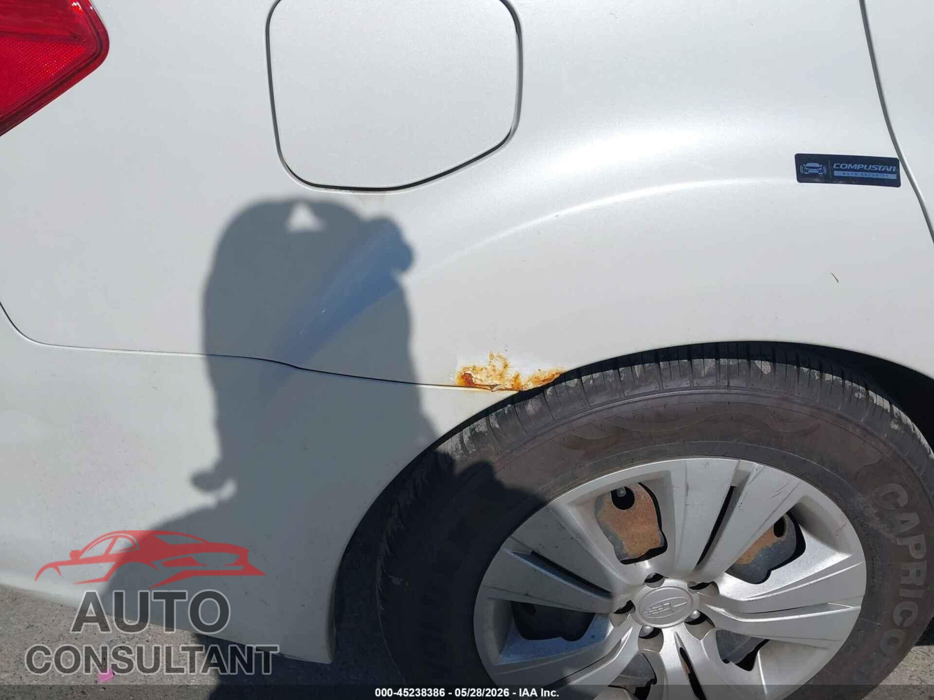SUBARU LEGACY 2011 - 4S3BMBA63B3238048