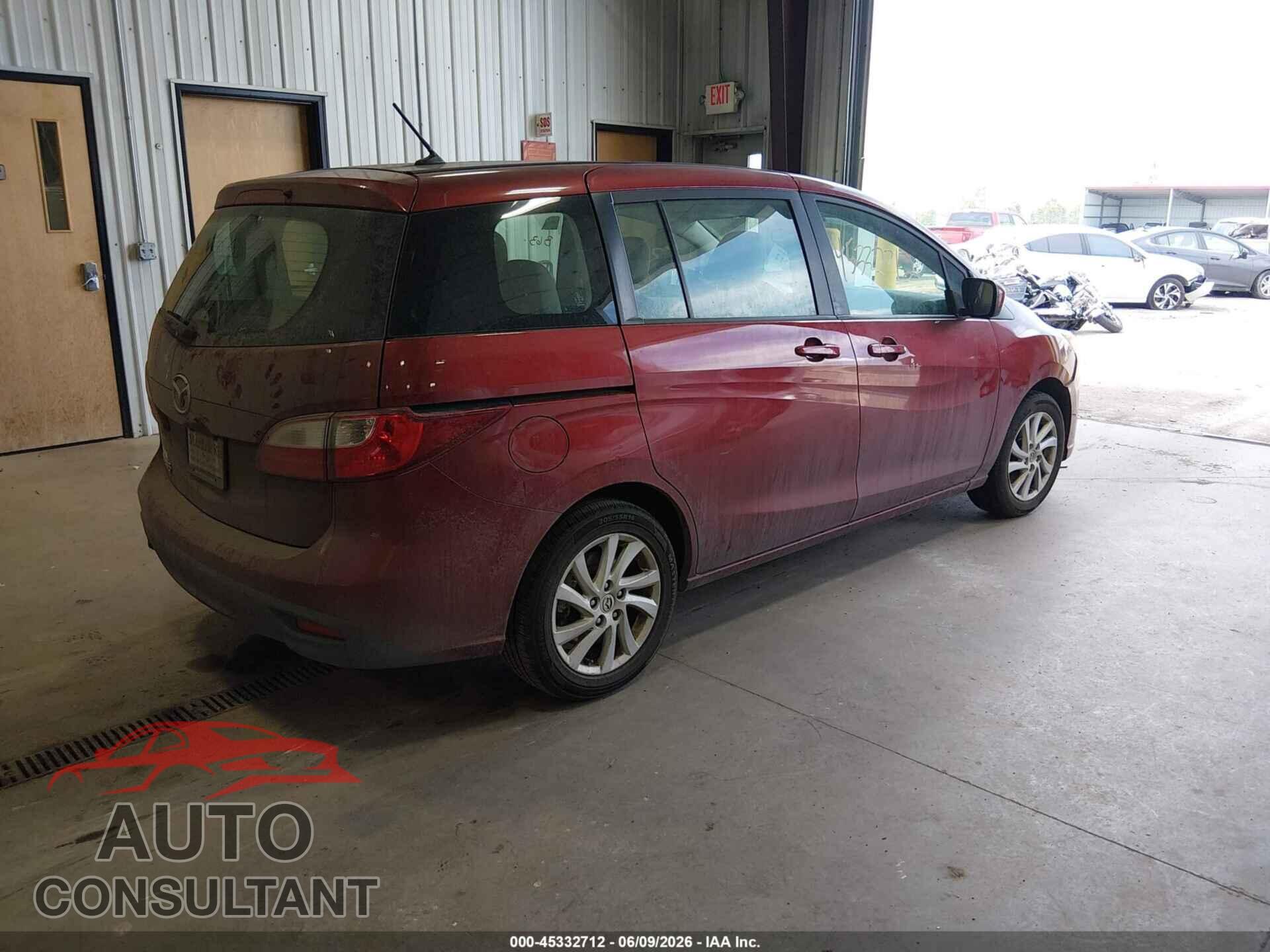 MAZDA MAZDA5 2012 - JM1CW2BL8C0117750