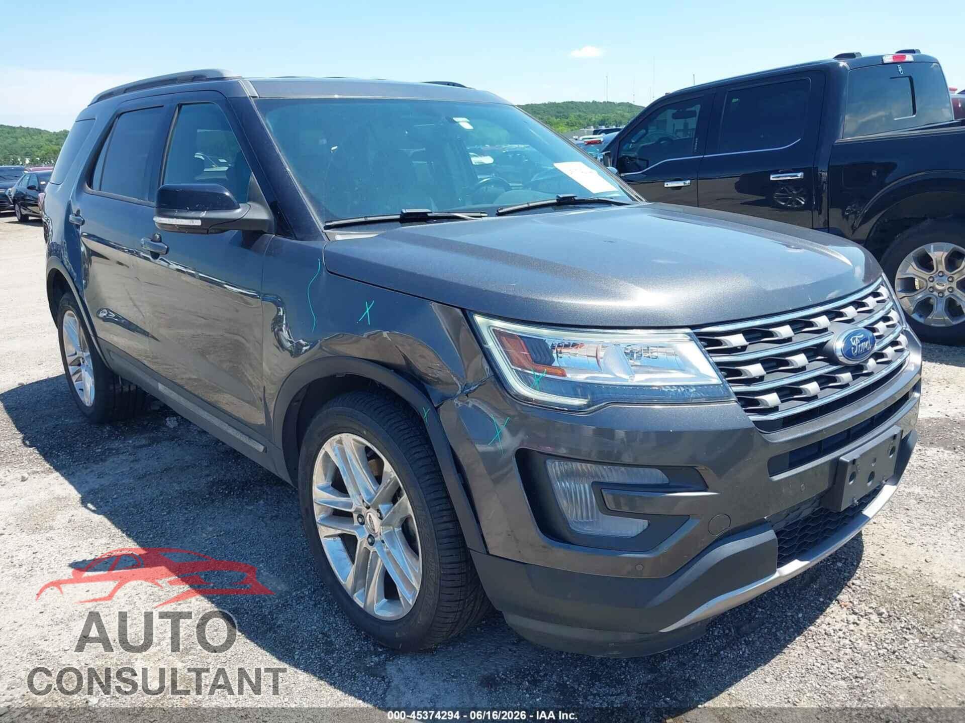 FORD EXPLORER 2017 - 1FM5K8D84HGD40393