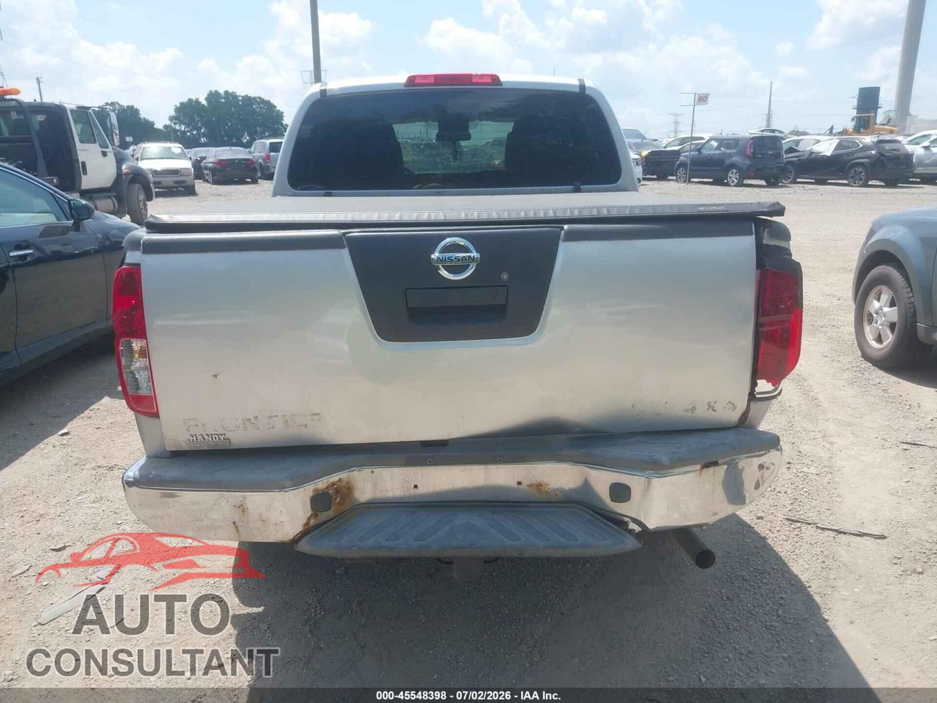 NISSAN FRONTIER 2012 - 1N6AD0EV8CC471164