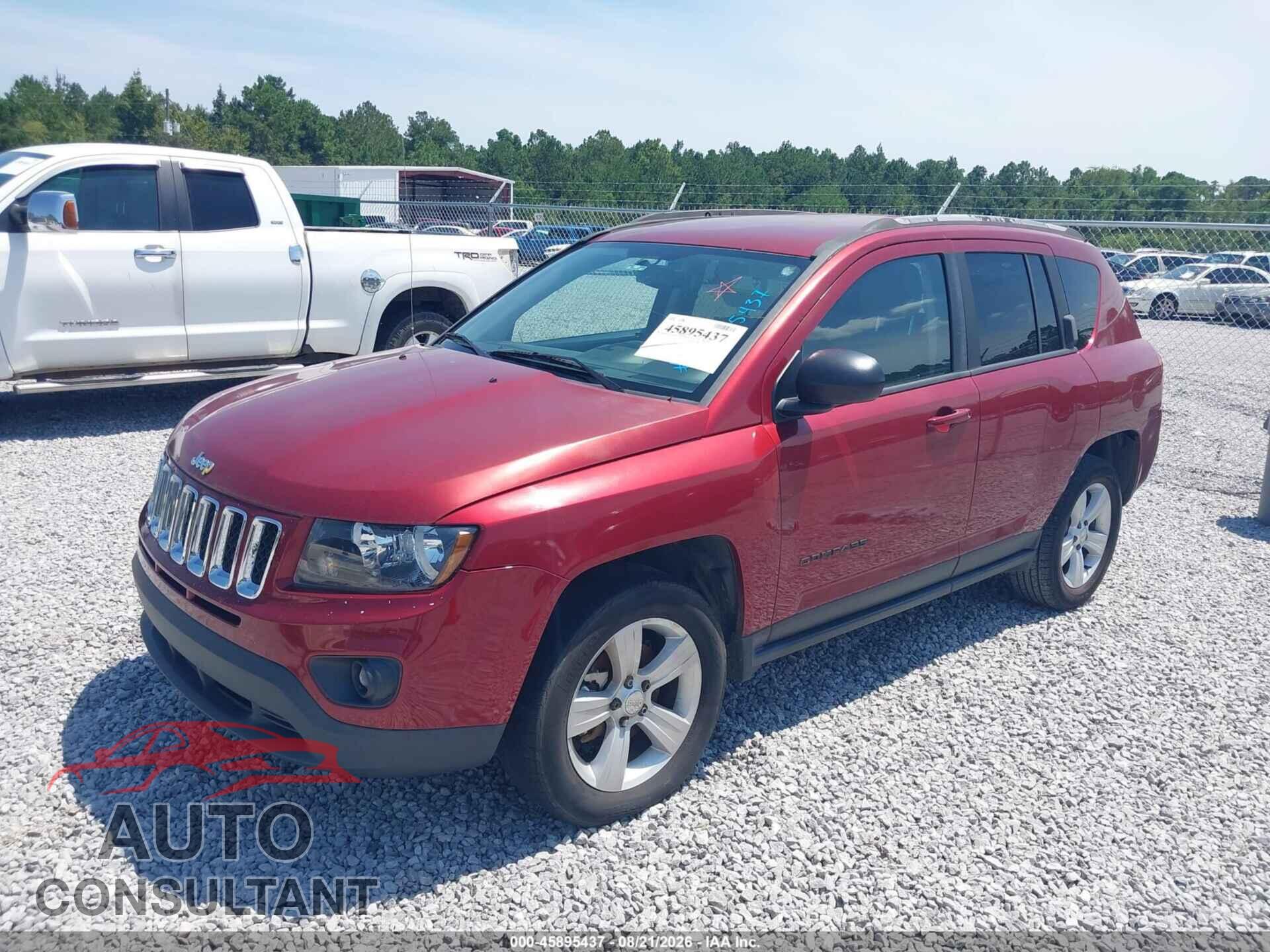 JEEP COMPASS 2017 - 1C4NJCBA6HD155926