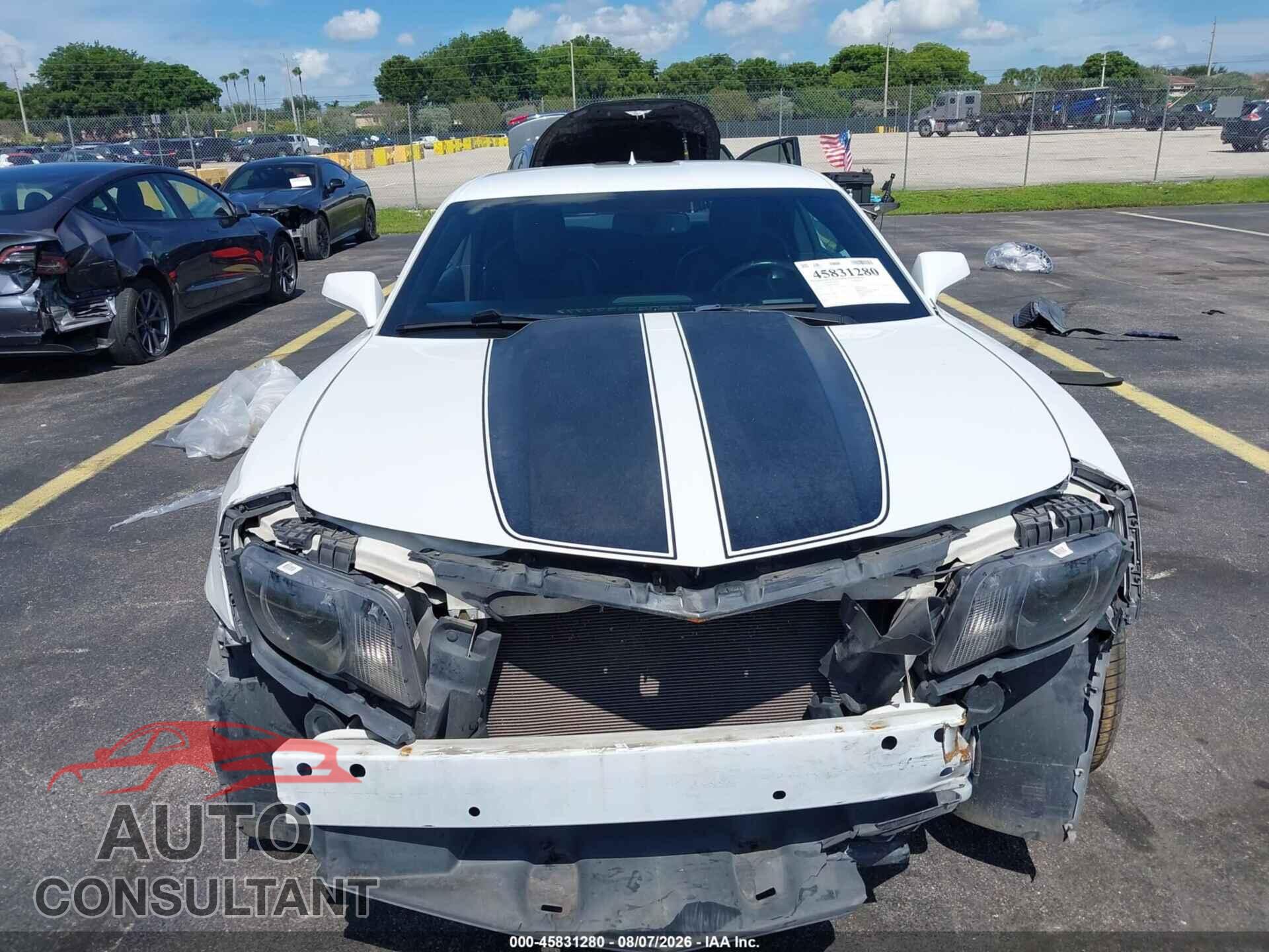 CHEVROLET CAMARO 2012 - 2G1FT1EW2C9206038
