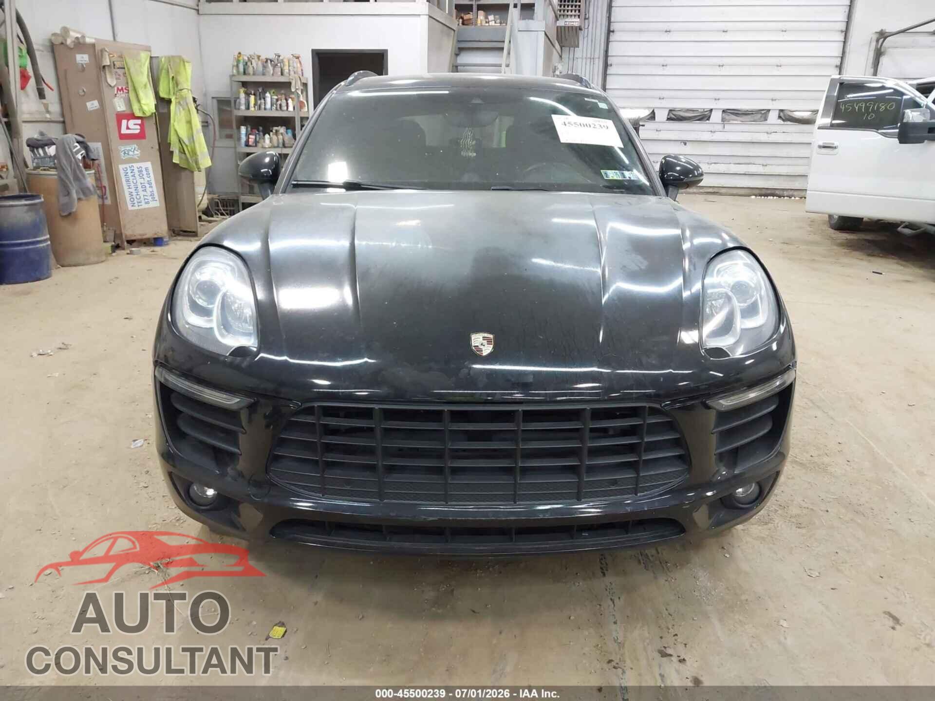PORSCHE MACAN 2017 - WP1AB2A57HLB13733