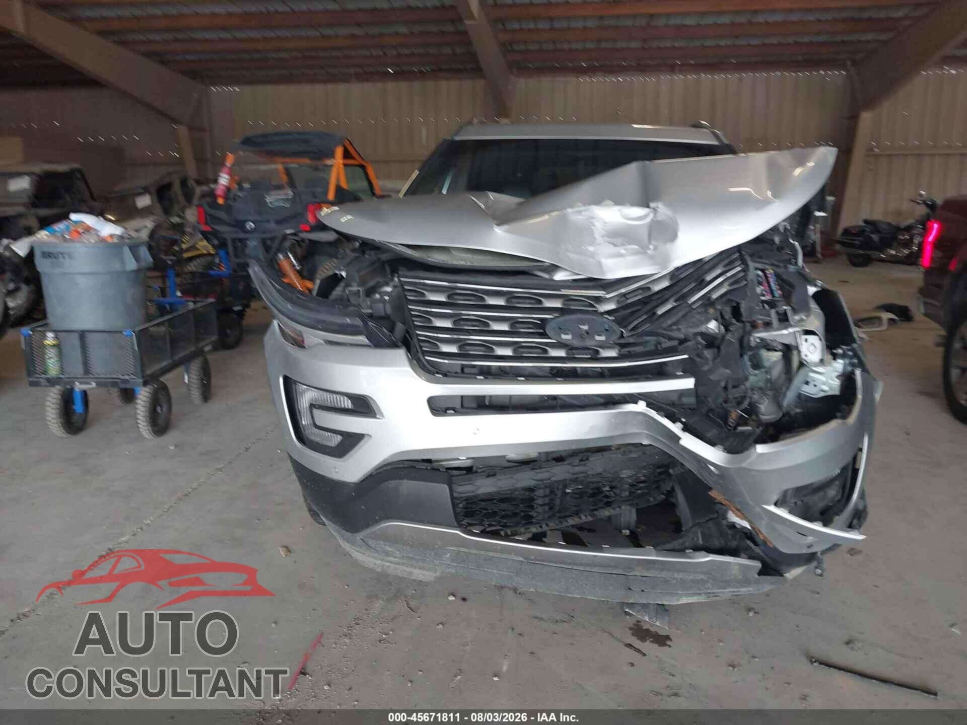 FORD EXPLORER 2017 - 1FM5K7D89HGD01664