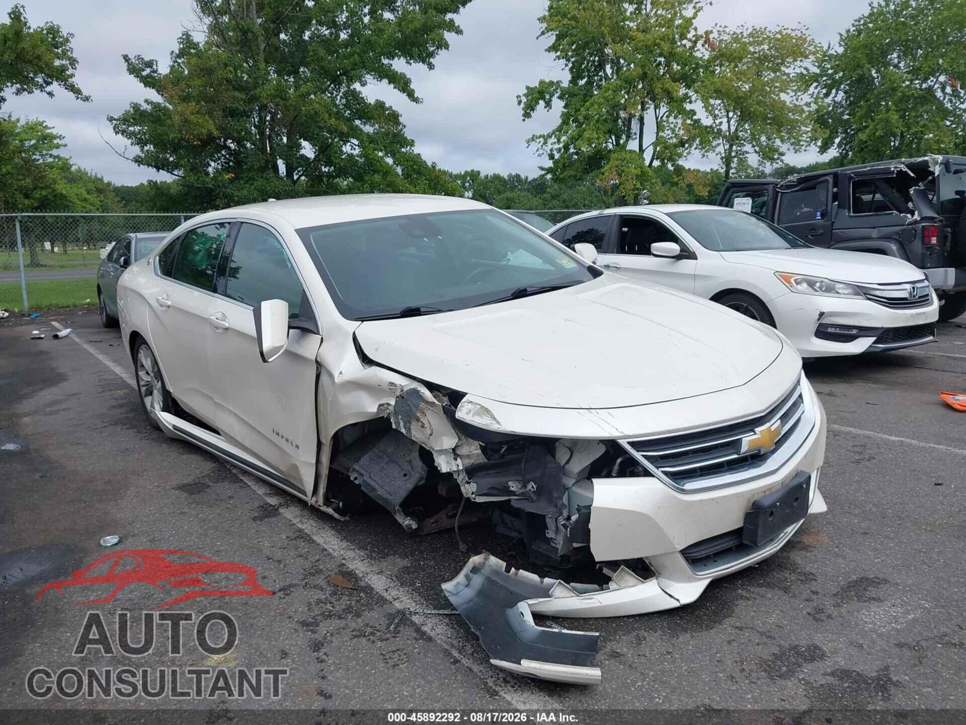 CHEVROLET IMPALA 2014 - 2G1125S32E9203724