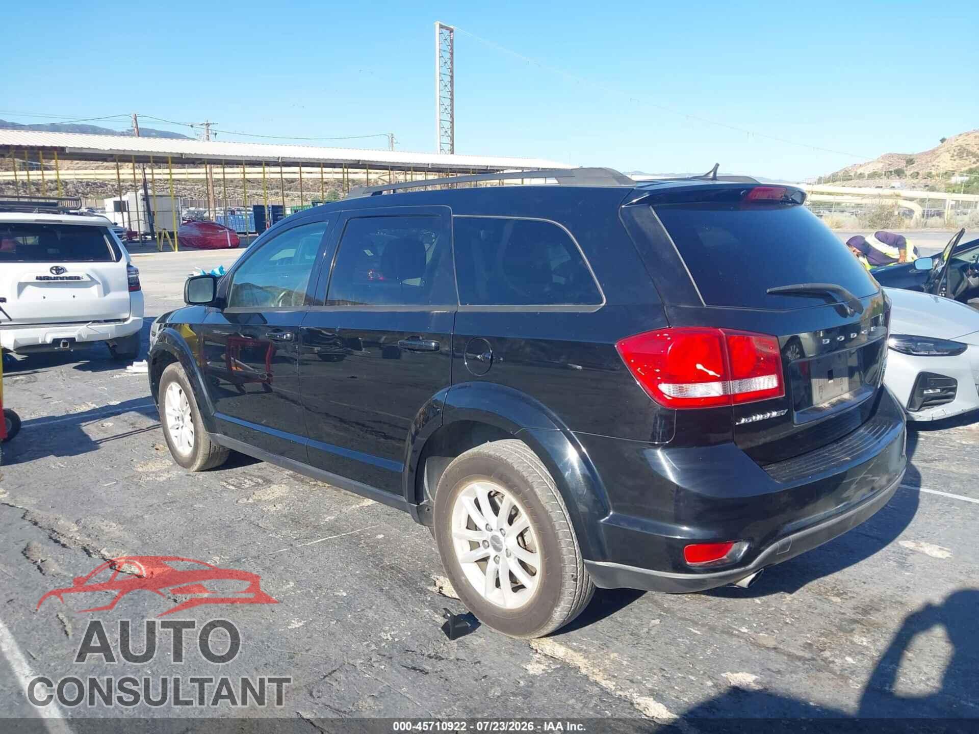 DODGE JOURNEY 2015 - 3C4PDCBG9FT744156