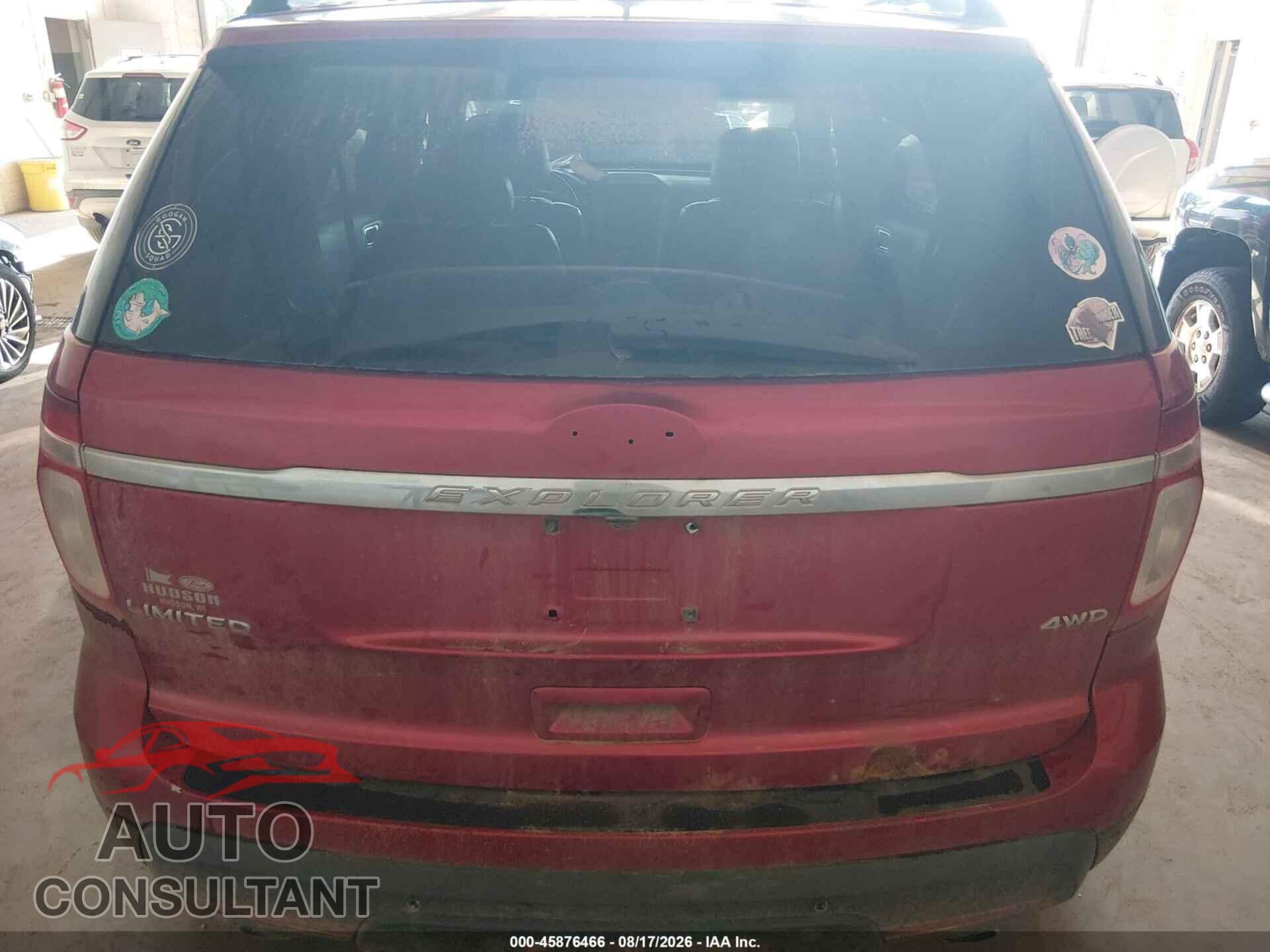 FORD EXPLORER 2012 - 1FMHK8F82CGA13414