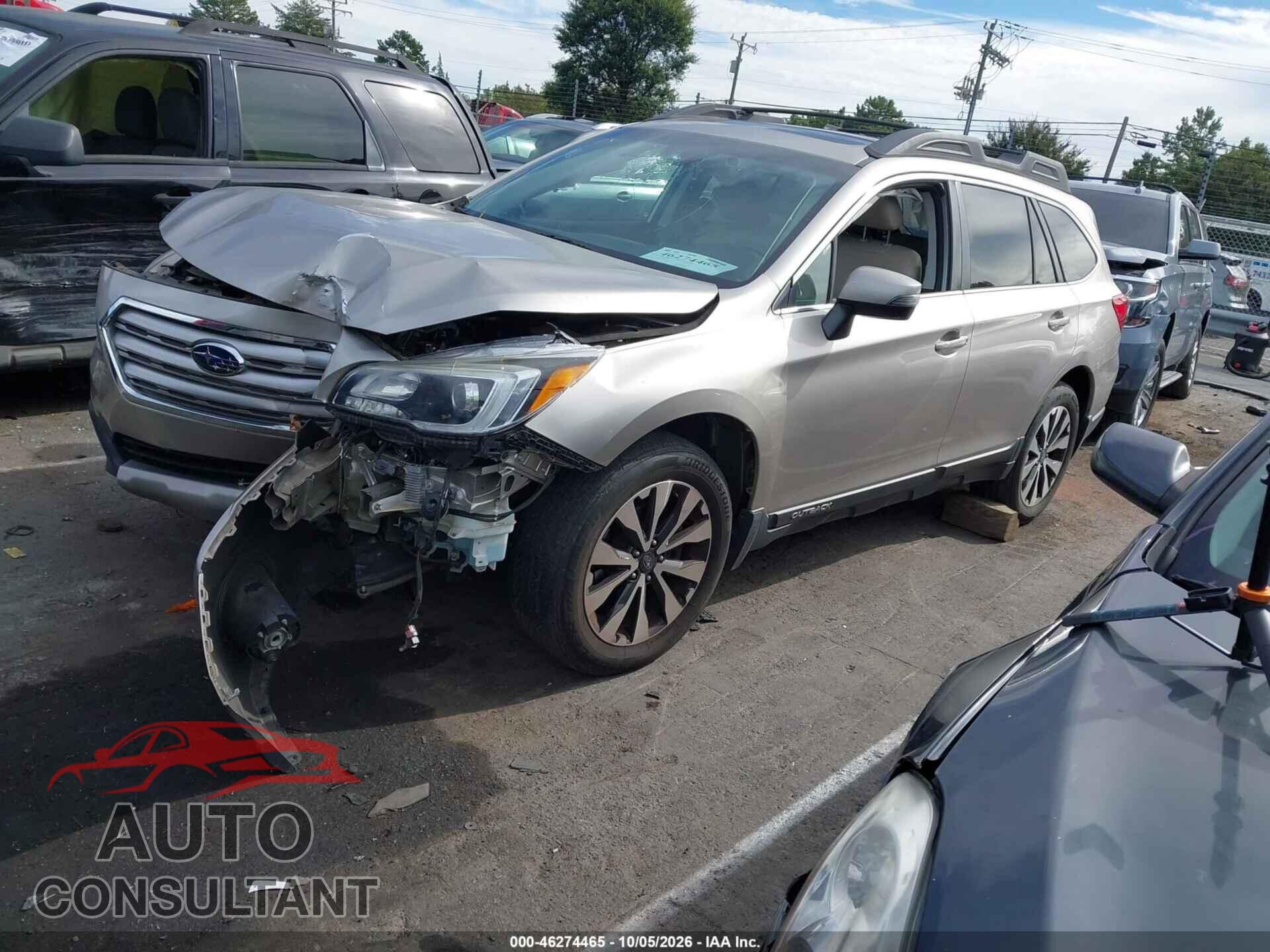 SUBARU OUTBACK 2017 - 4S4BSANC5H3339791