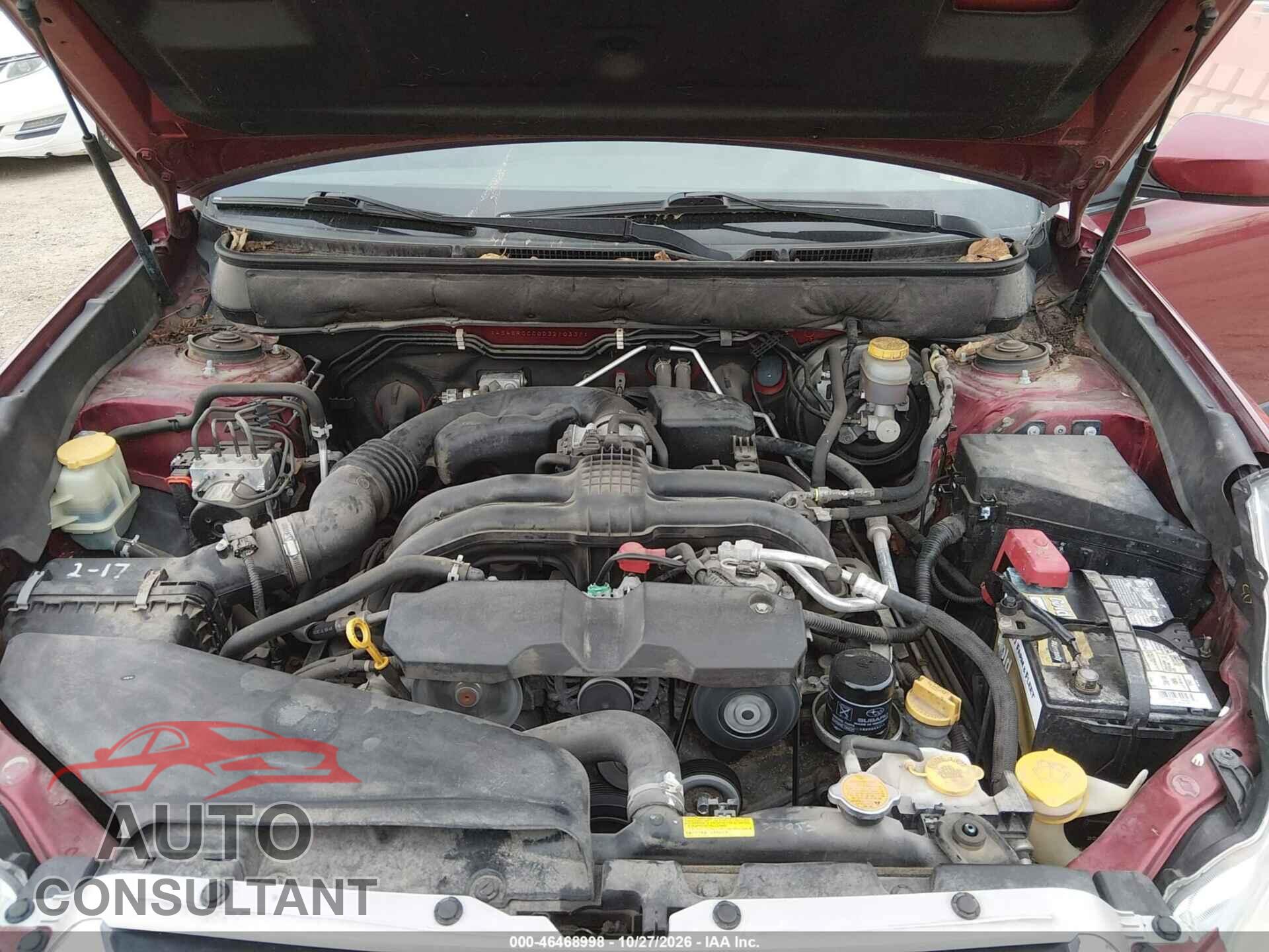 SUBARU OUTBACK 2013 - 4S4BRCCC0D3210331