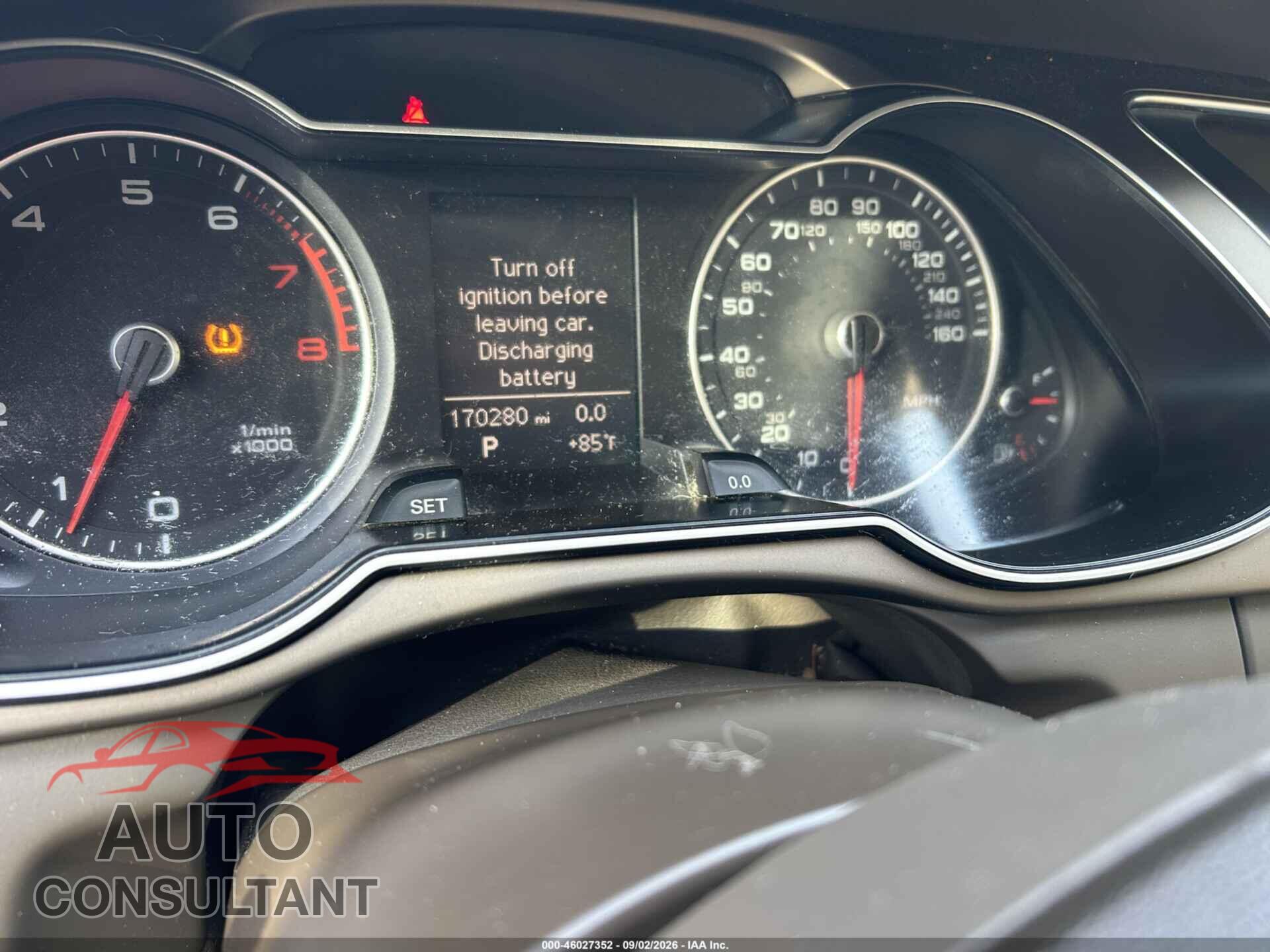 AUDI A4 2013 - WAUAFAFL9DN038794