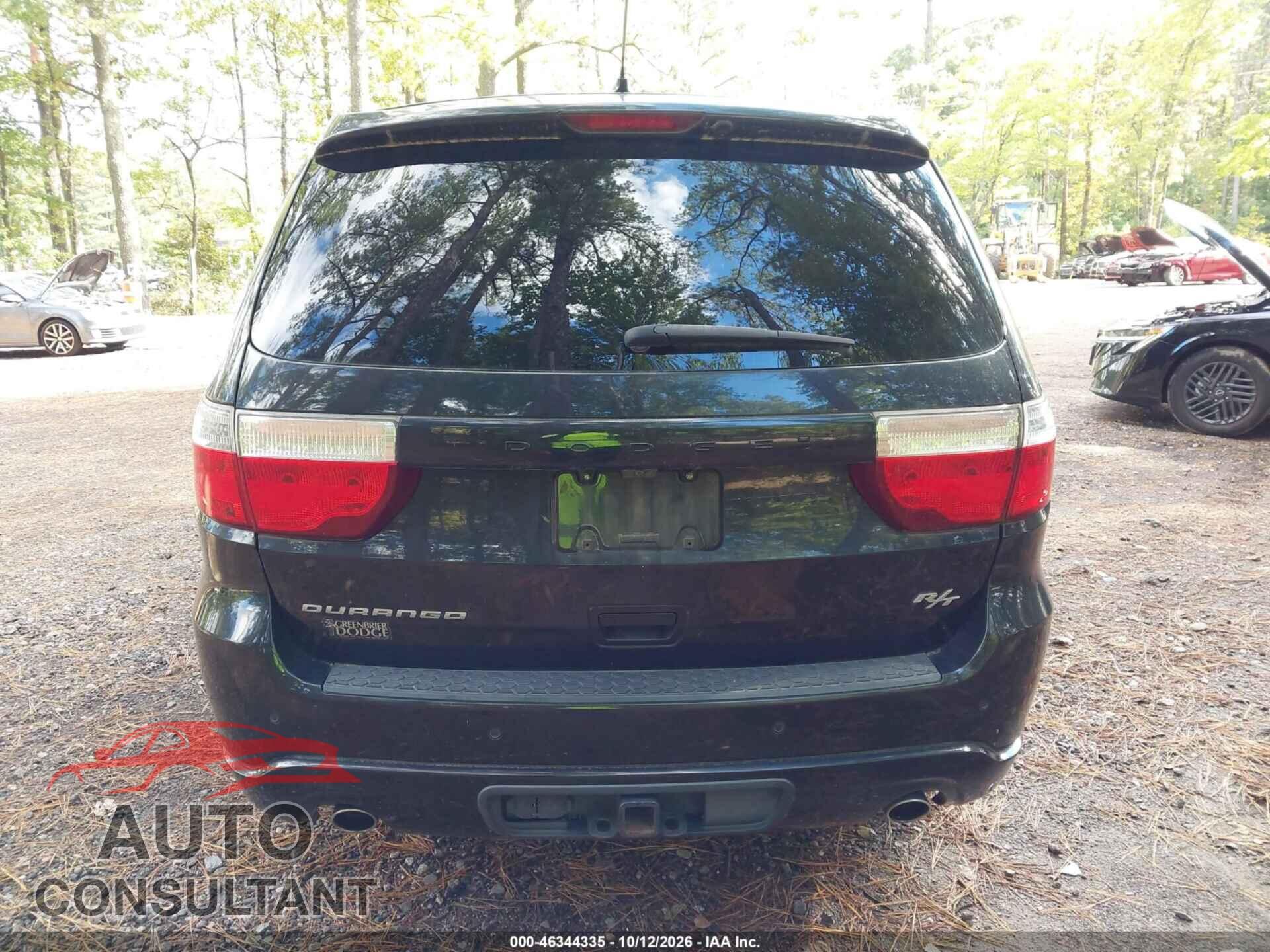 DODGE DURANGO 2012 - 1C4SDHCT4CC260017