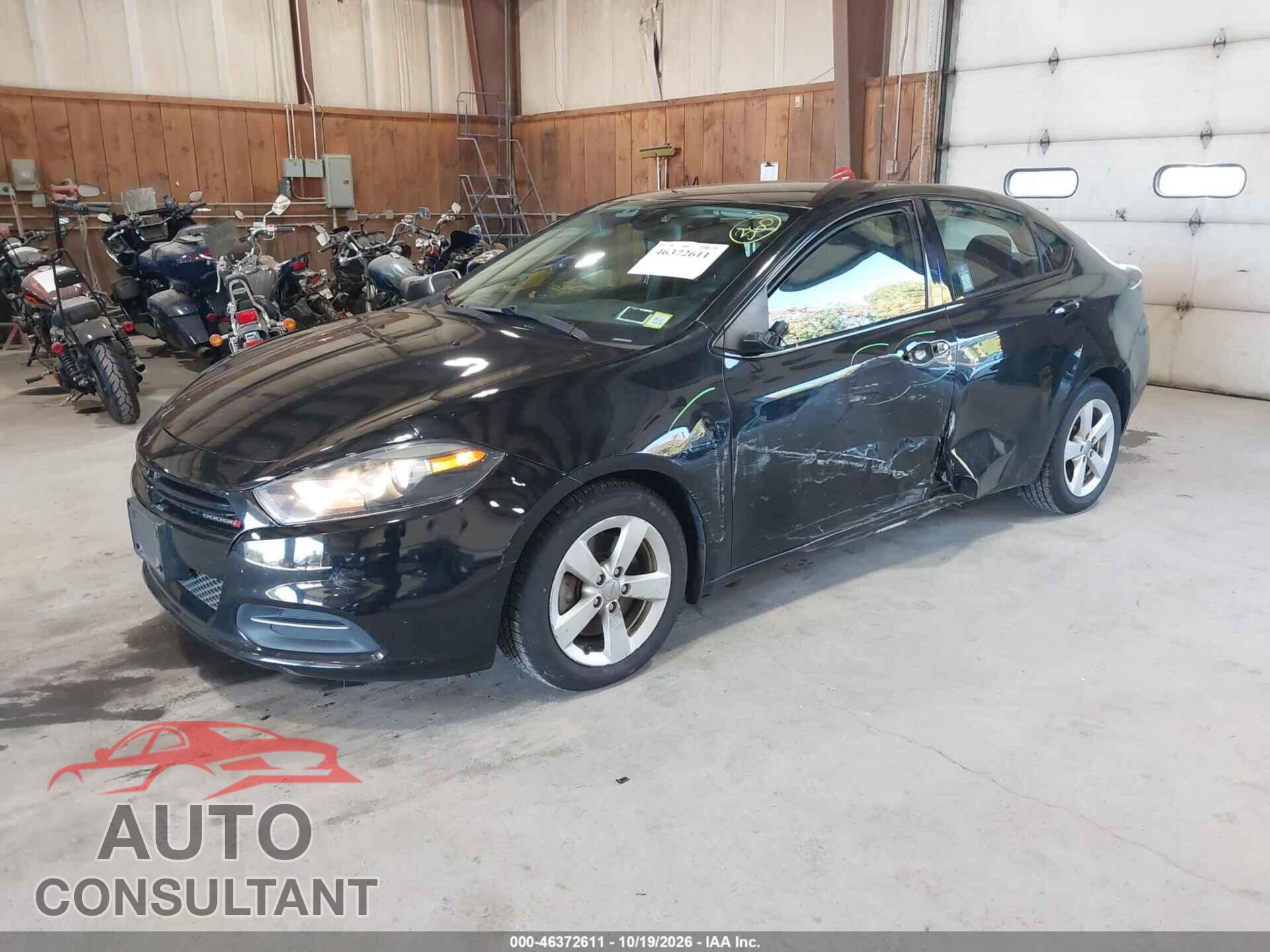 DODGE DART 2015 - 1C3CDFBB6FD275963