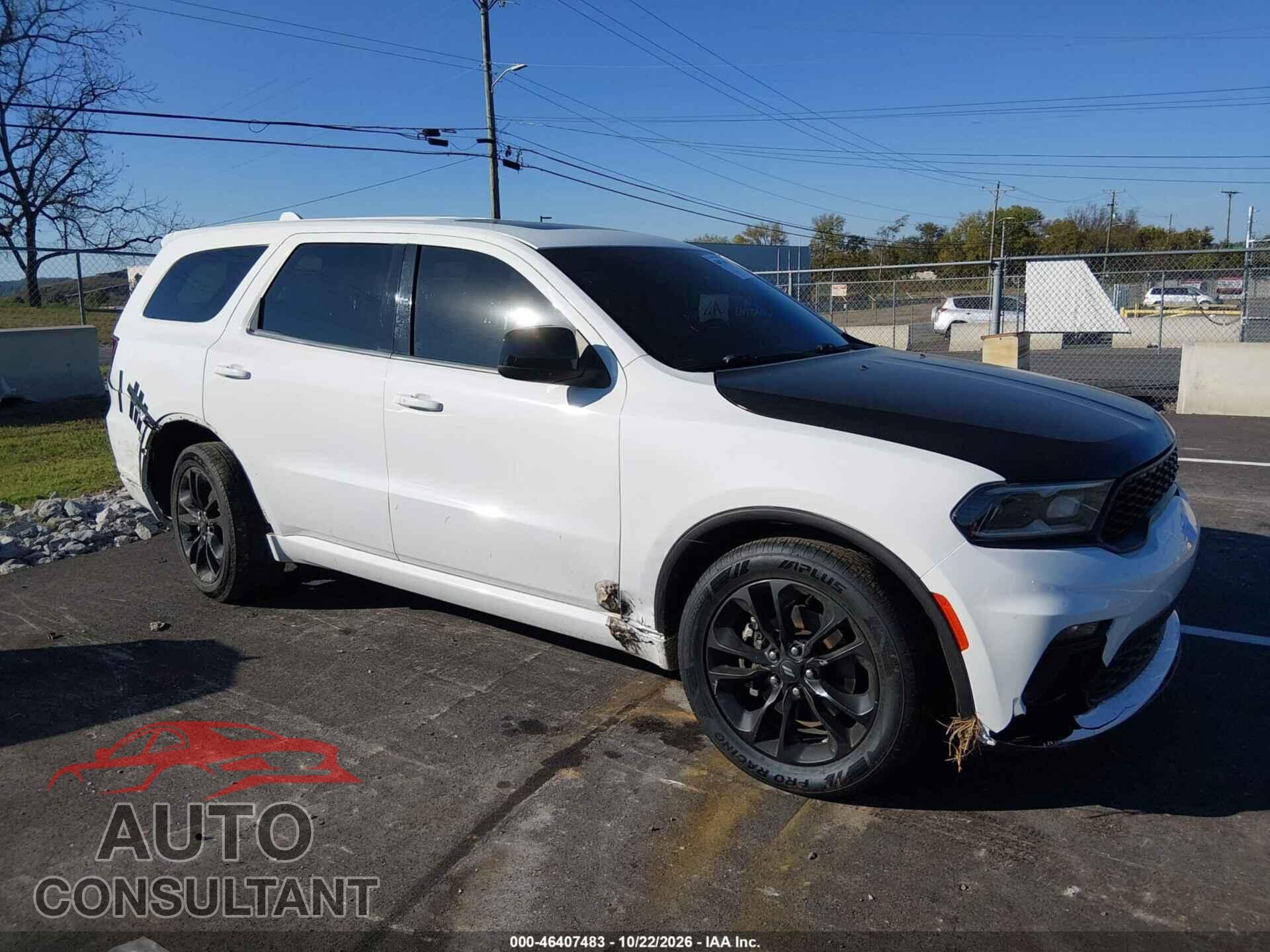 DODGE DURANGO 2021 - 1C4RDHDG2MC693045