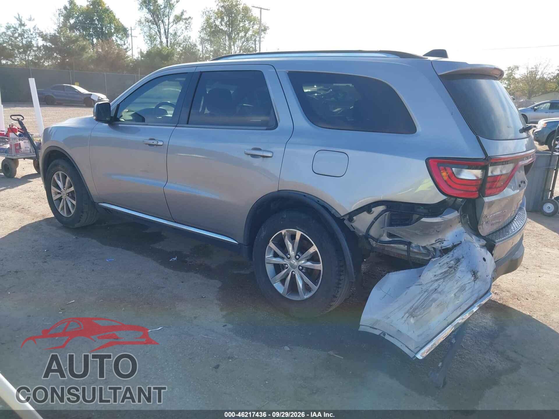 DODGE DURANGO 2015 - 1C4RDJDG8FC202360