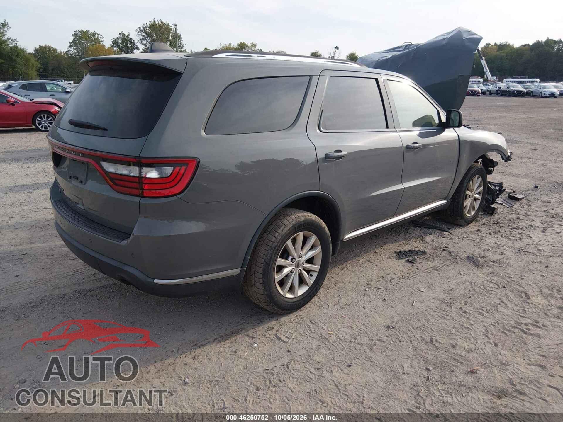 DODGE DURANGO 2021 - 1C4RDJAG6MC522441