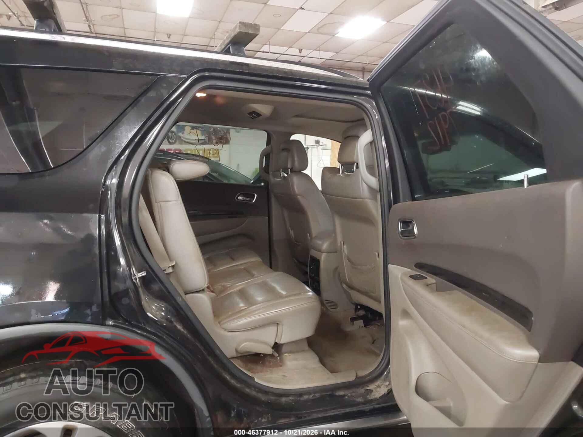 DODGE DURANGO 2012 - 1C4RDJDG0CC105729