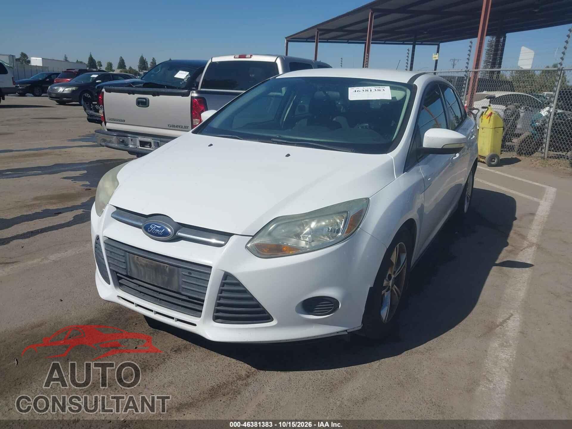 FORD FOCUS 2014 - 1FADP3F26EL124230