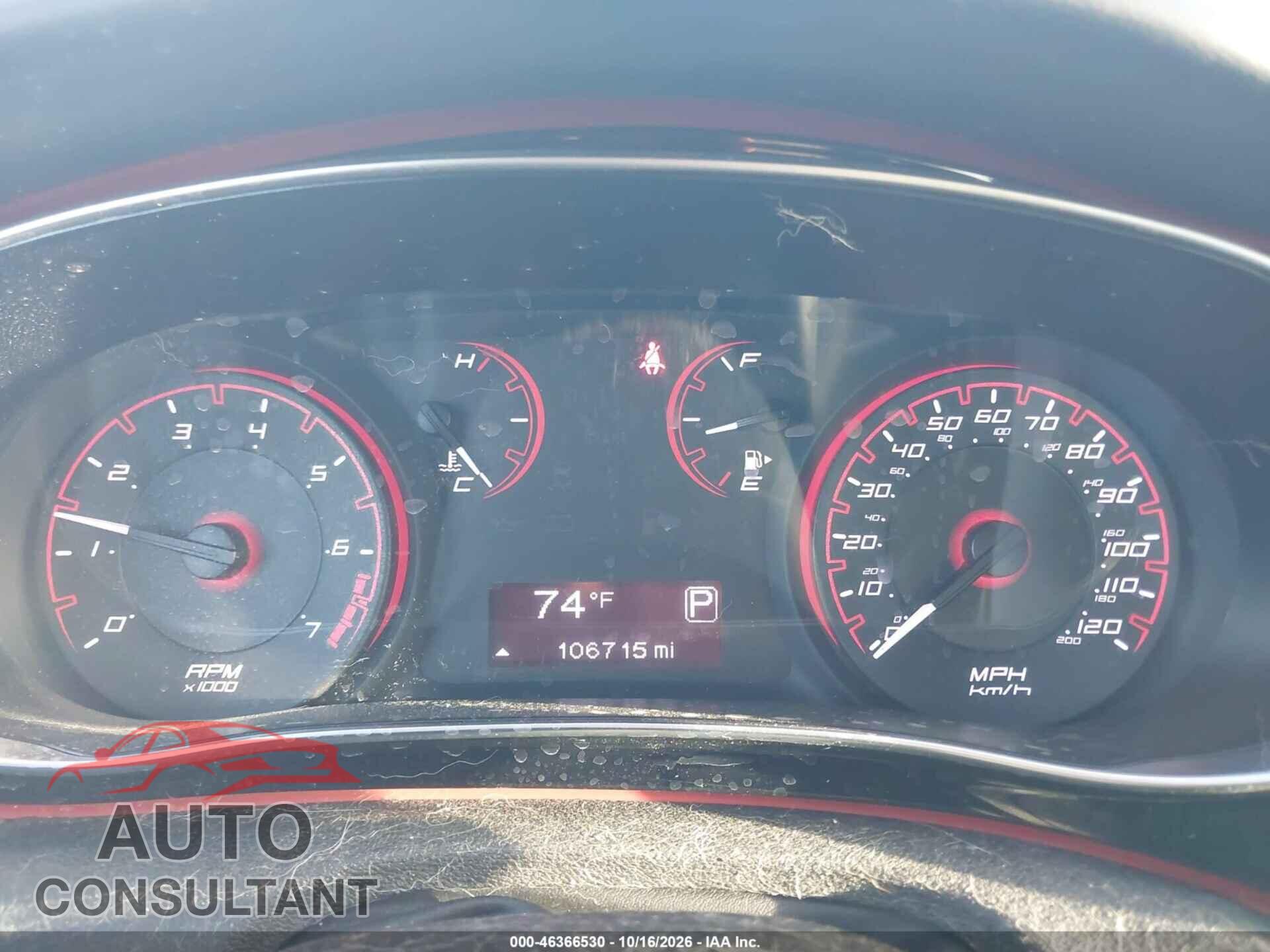 DODGE DART 2015 - 1C3CDFBB5FD266767