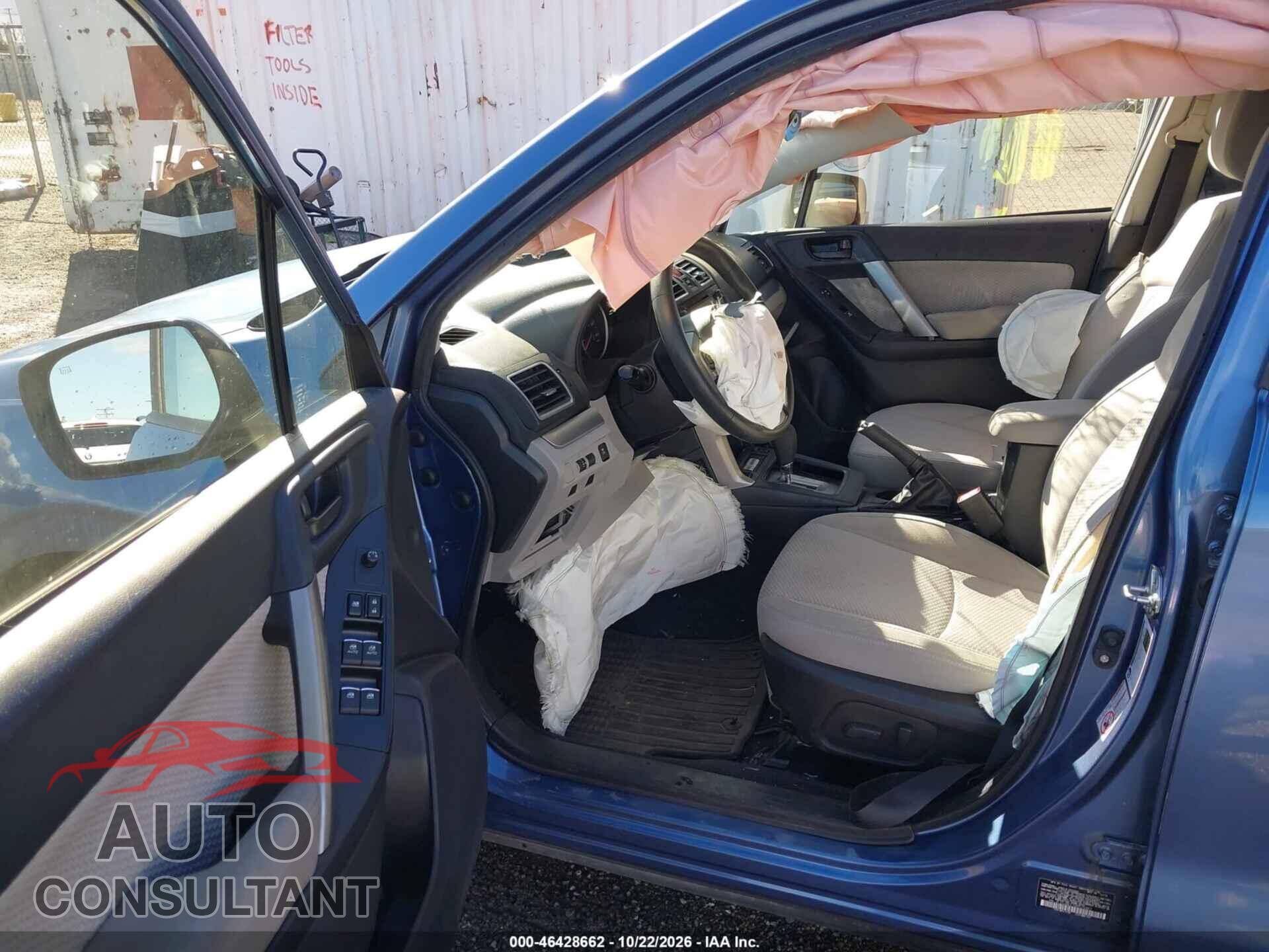 SUBARU FORESTER 2017 - JF2SJAEC1HH525467