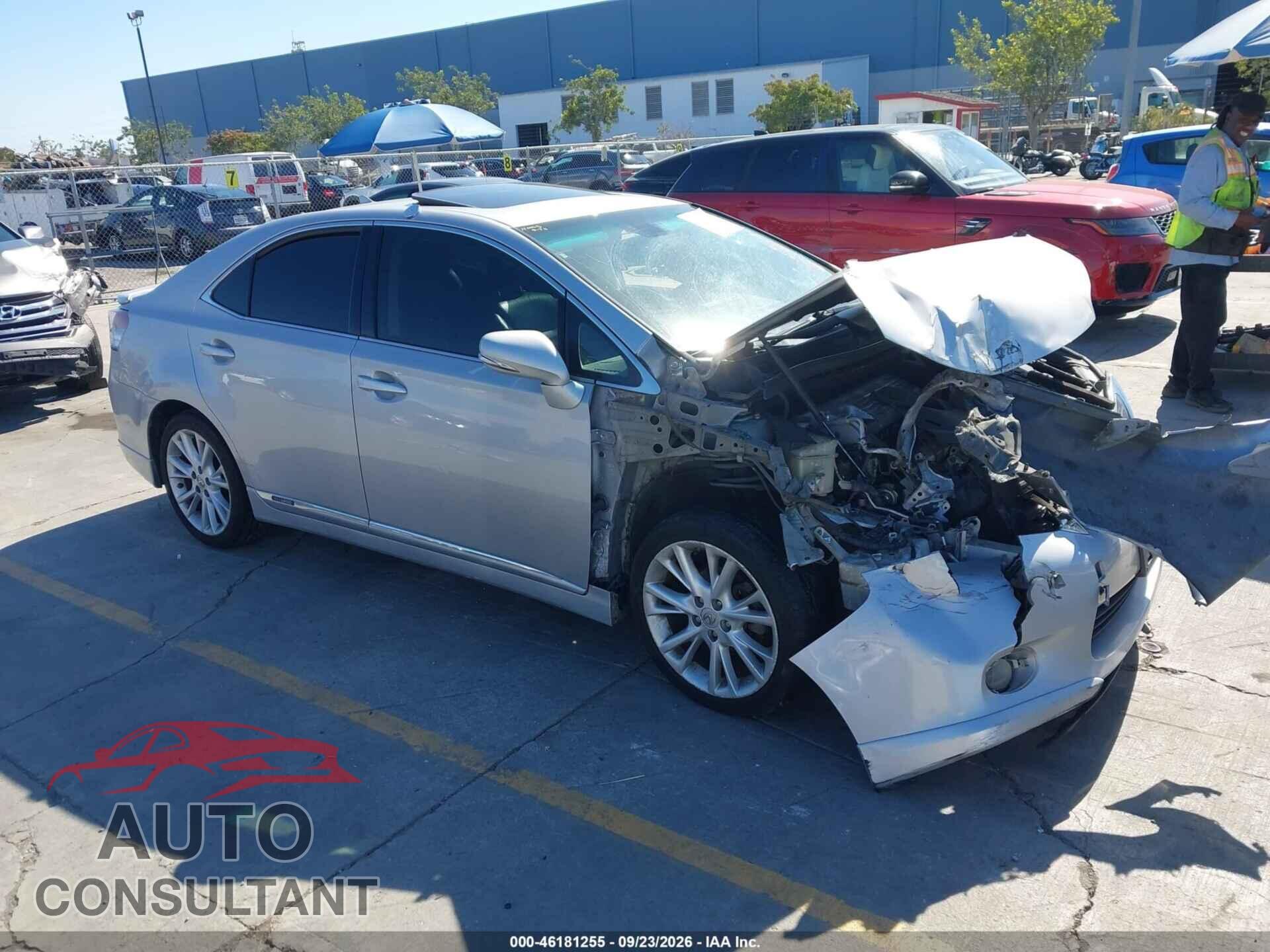 LEXUS HS 250H 2010 - JTHBB1BAXA2007752
