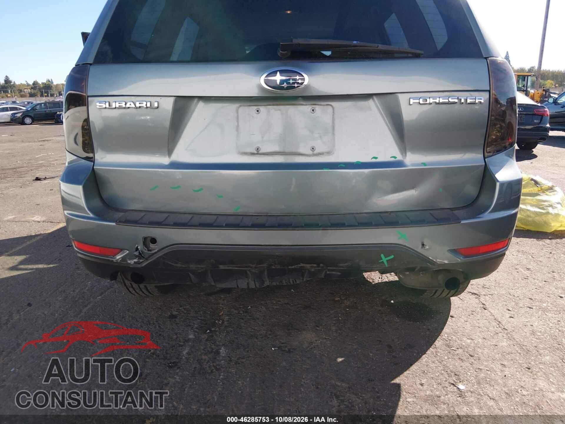 SUBARU FORESTER 2012 - JF2SHADCXCH422005