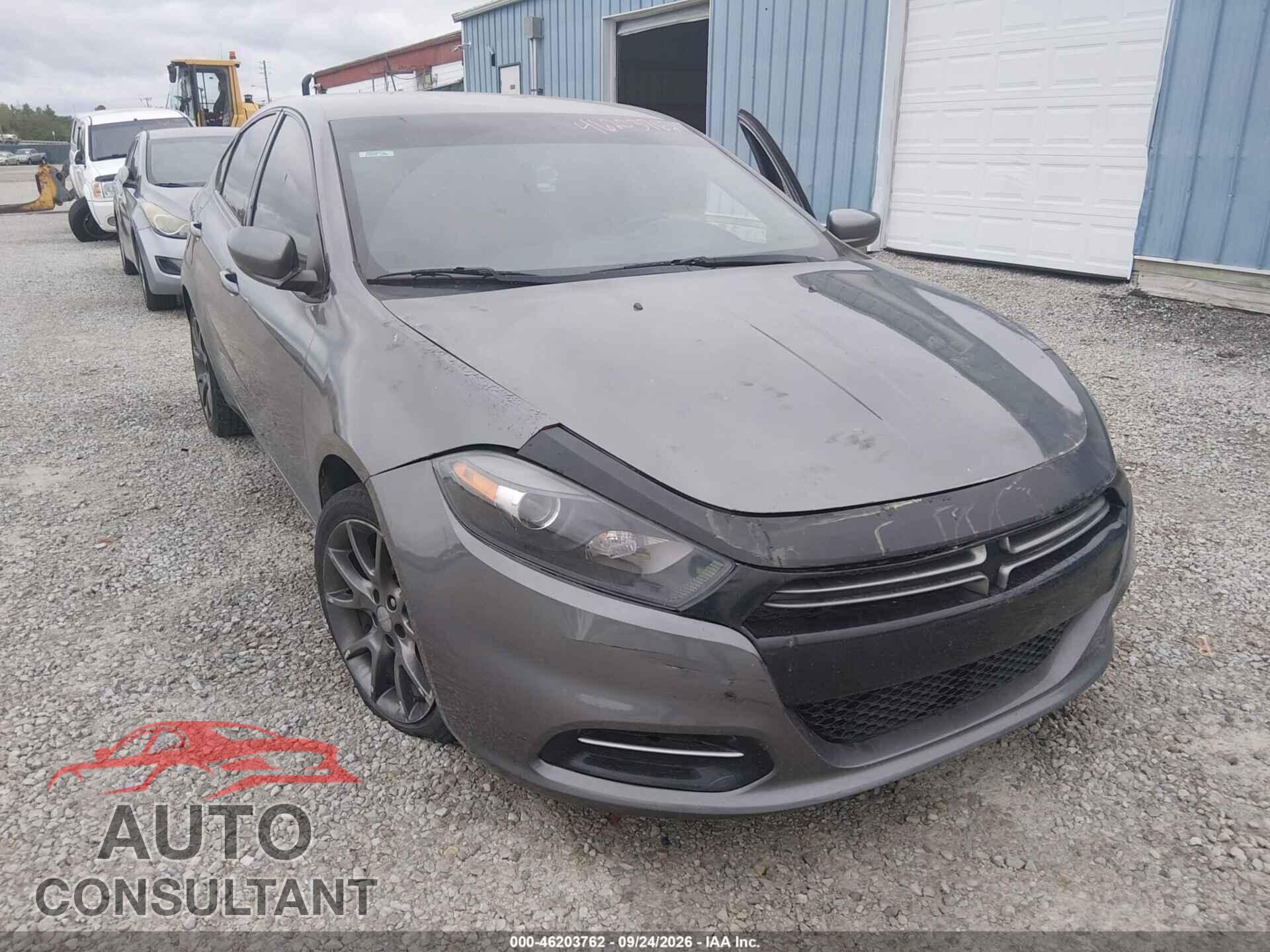 DODGE DART 2013 - 1C3CDFBA8DD155795