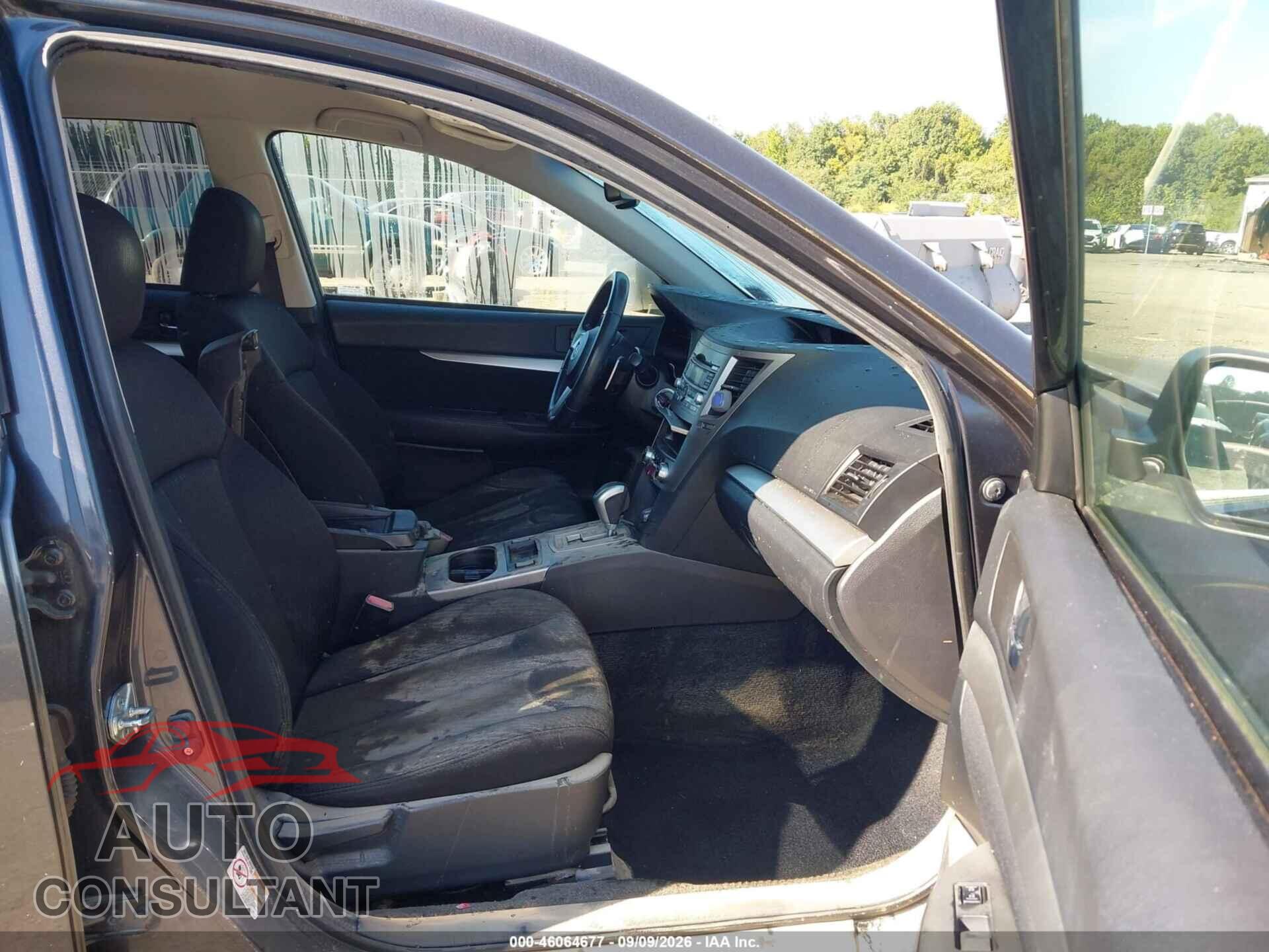 SUBARU OUTBACK 2011 - 4S4BRBCC6B3314653