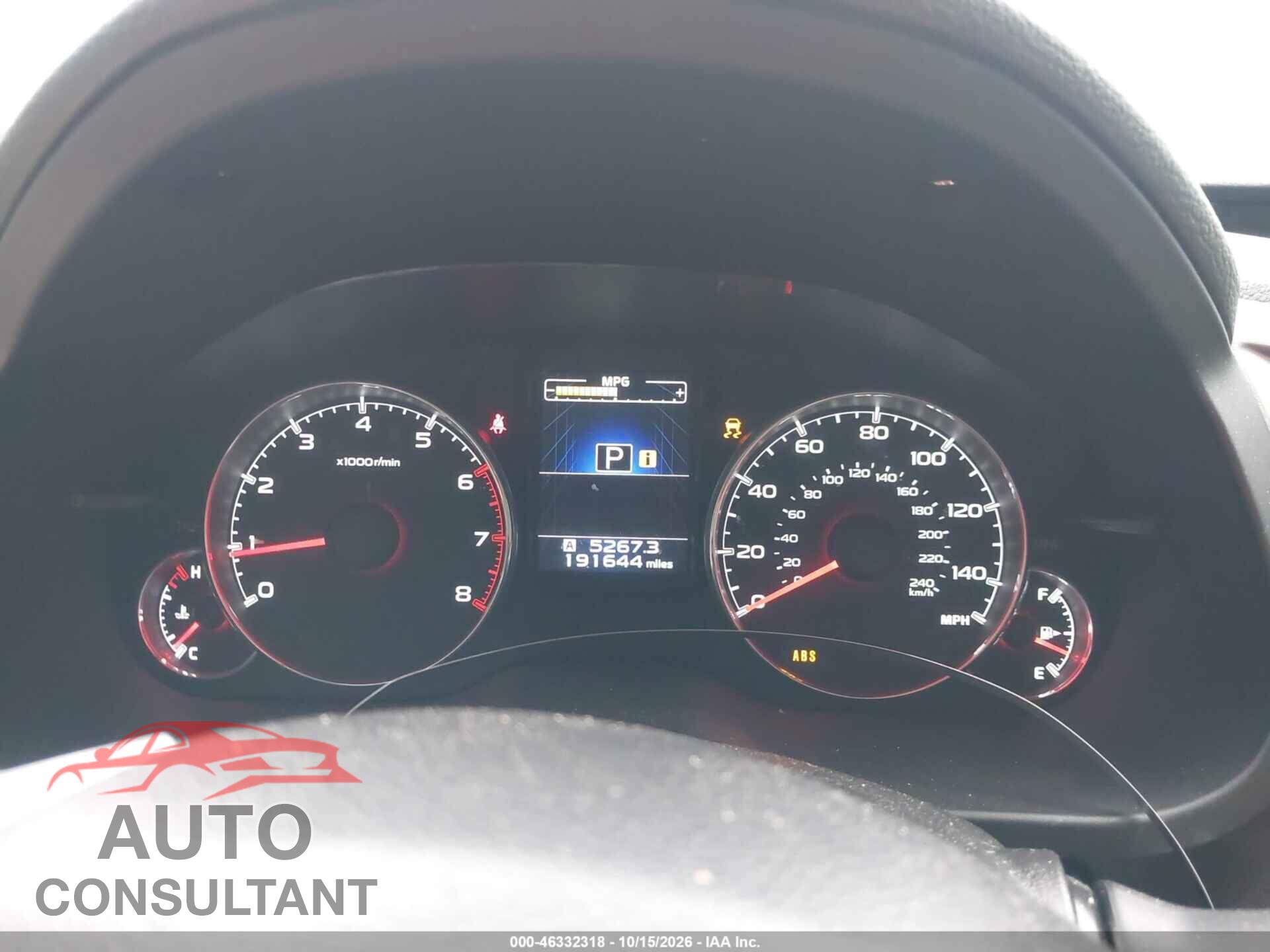 SUBARU OUTBACK 2014 - 4S4BRBLC4E3255624