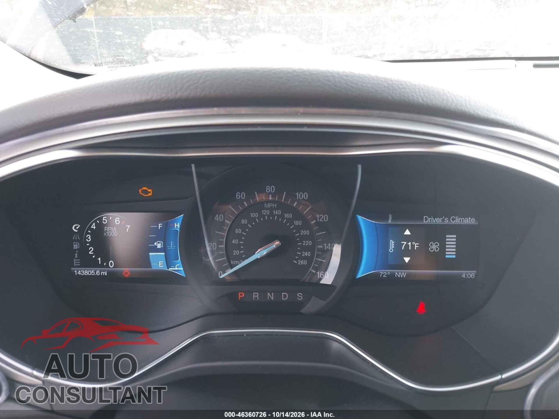 FORD FUSION 2014 - 3FA6P0H98ER134874